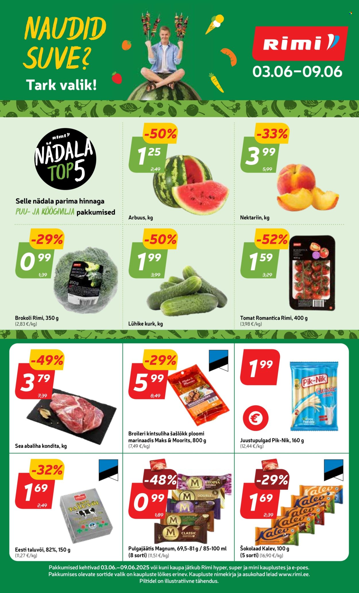 rimi - Rimi kliendileht - NAUDID SUVE? (3.06 - 9.06.2025)
