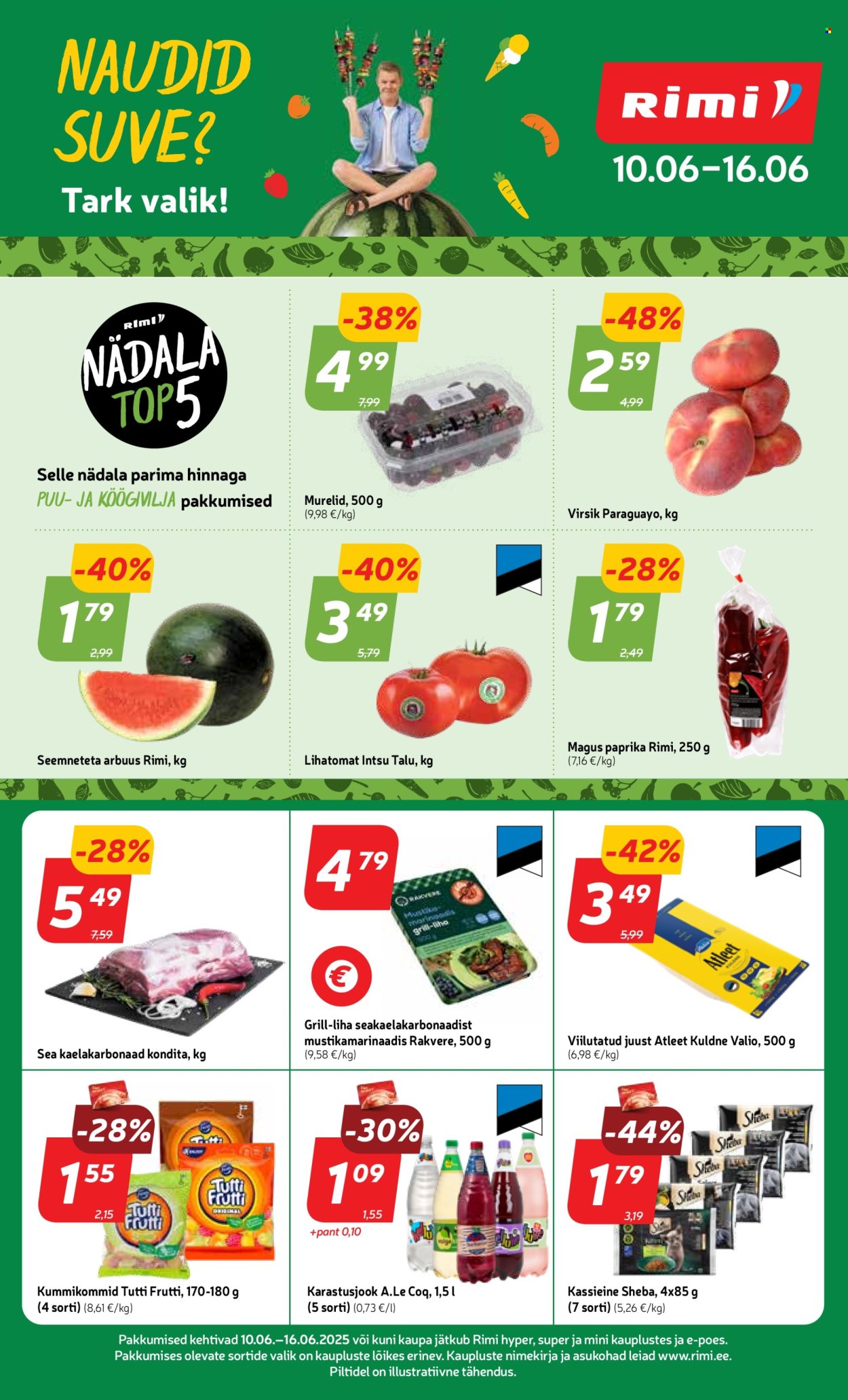 rimi - Rimi kliendileht - NAUDID SUVE? (10.06 - 16.06.2025)