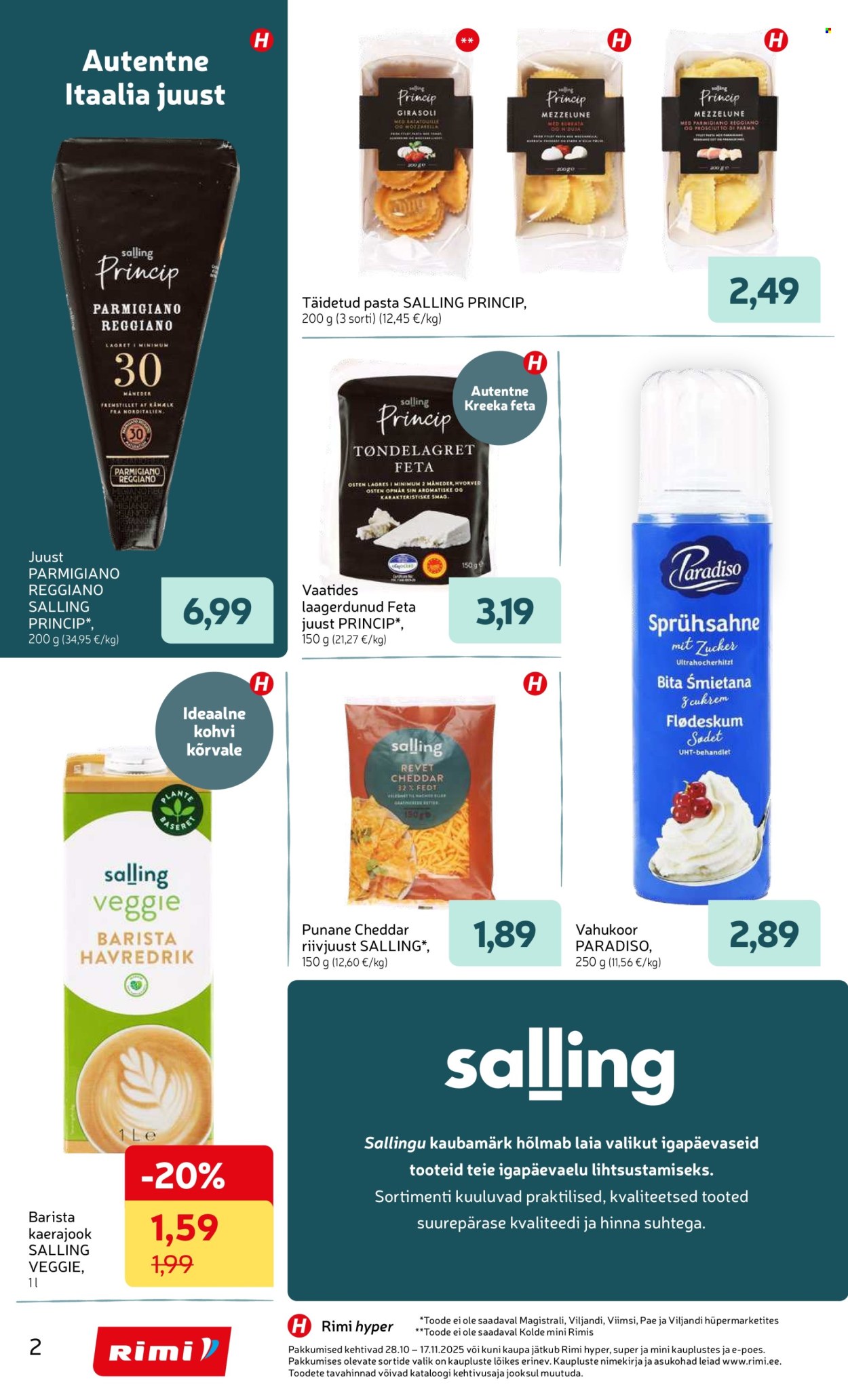 rimi - Rimi kliendileht - Sallingu tootekataloog – uus nimi igapäevaste toodete valikus (28.10 - 17.11.2025) - page: 2