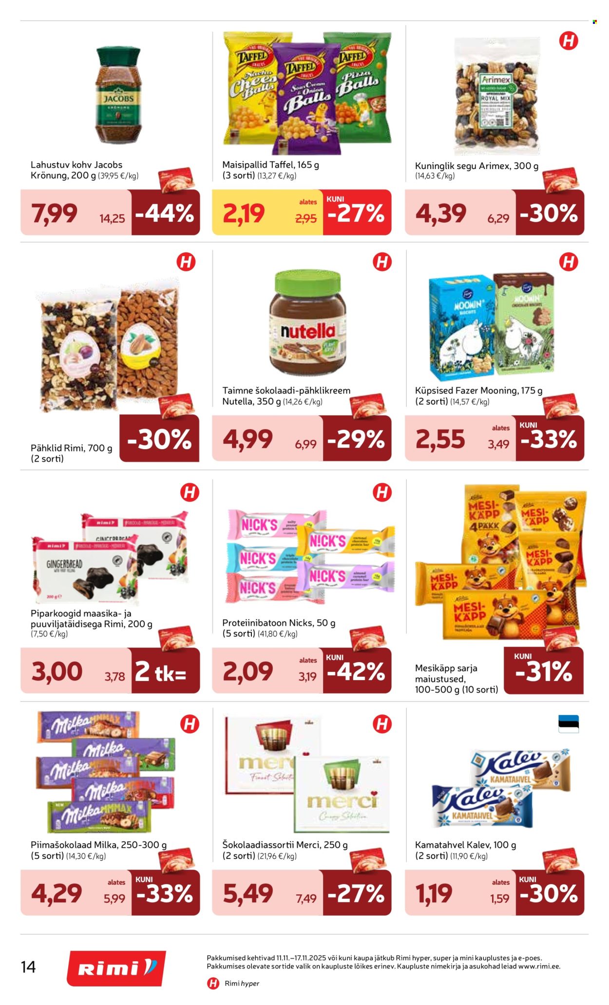 rimi - Rimi kliendileht - Kliendileht (11.11 - 17.11.2025) - page: 14