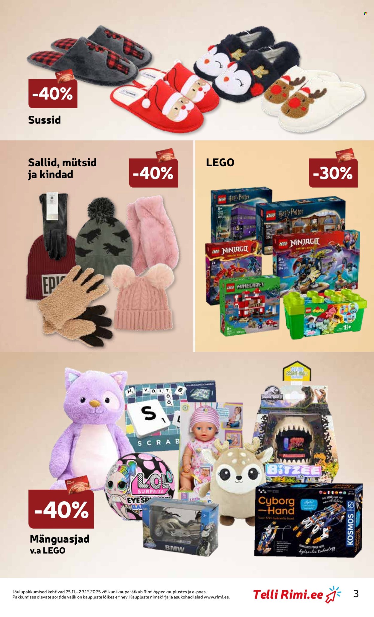 rimi - Rimi kliendileht - Kliendileht (25.11 - 1.12.2025) - page: 3