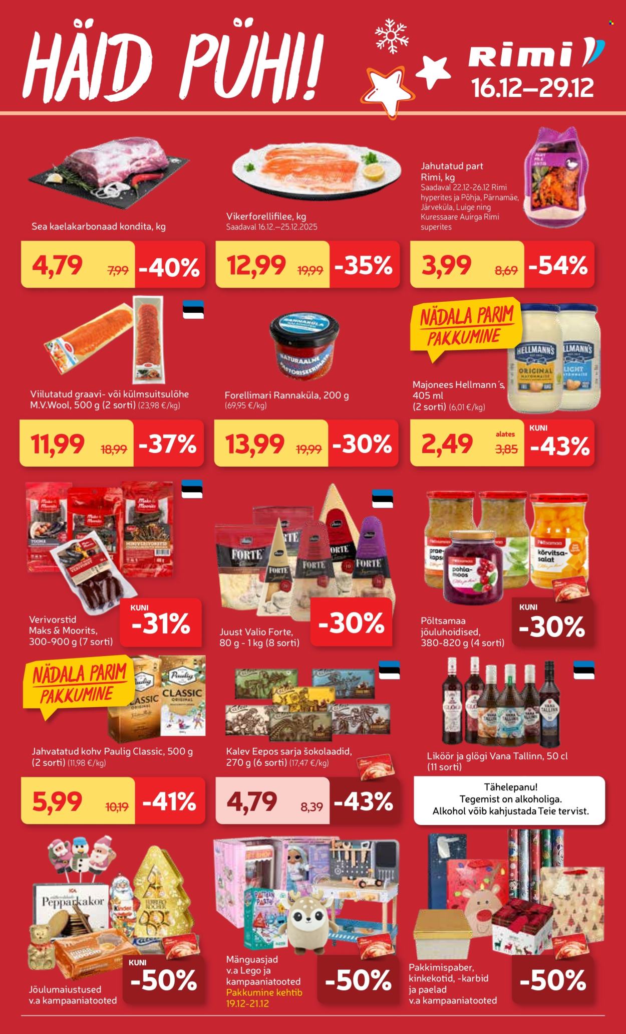rimi - Rimi kliendileht - Kliendileht (16.12 - 29.12.2025)