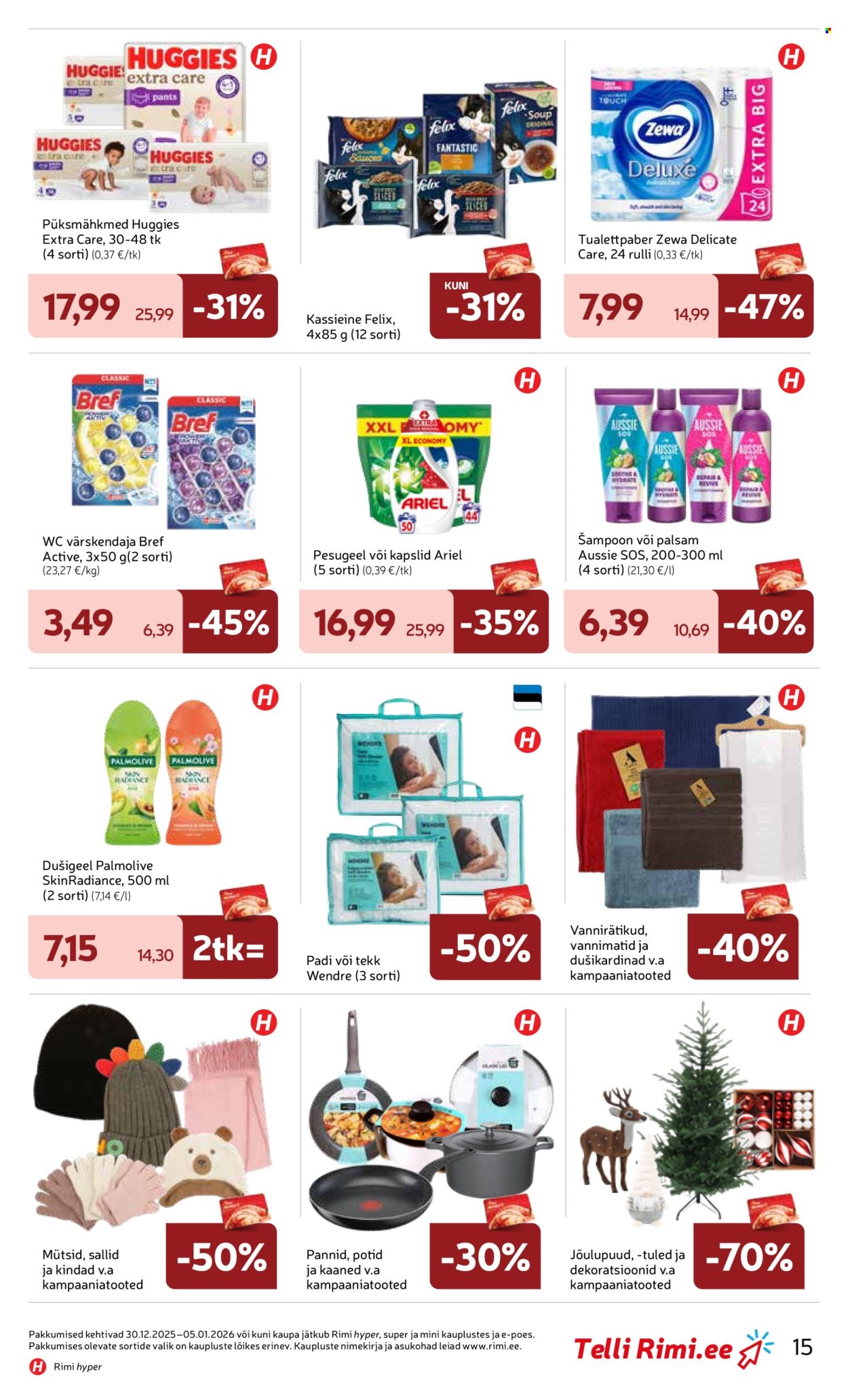 rimi - Rimi kliendileht - Kliendileht (30.12.2025 - 5.01.2026) - page: 15