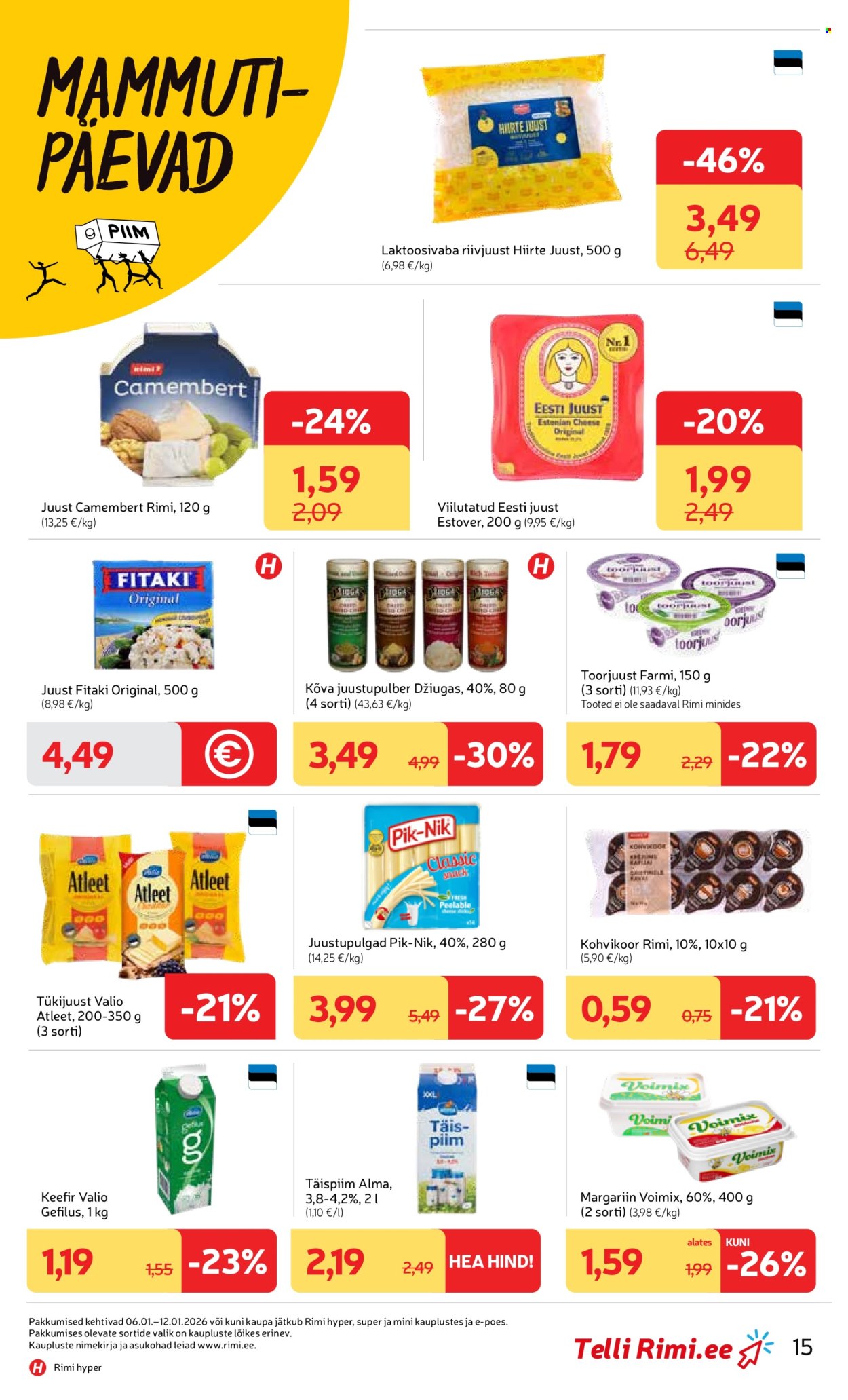 rimi - Rimi kliendileht - Kliendileht (5.01 - 12.01.2026) - page: 15