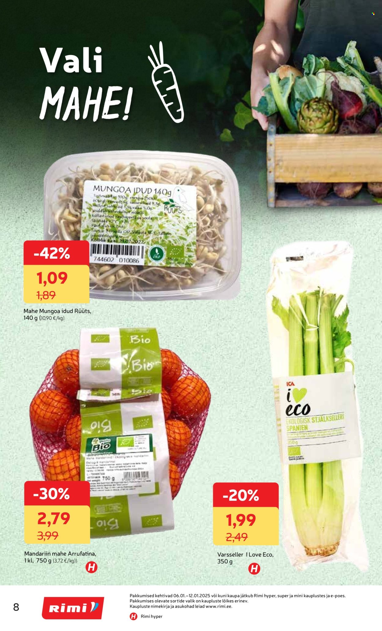 rimi - Rimi kliendileht - Kliendileht (5.01 - 12.01.2026) - page: 8