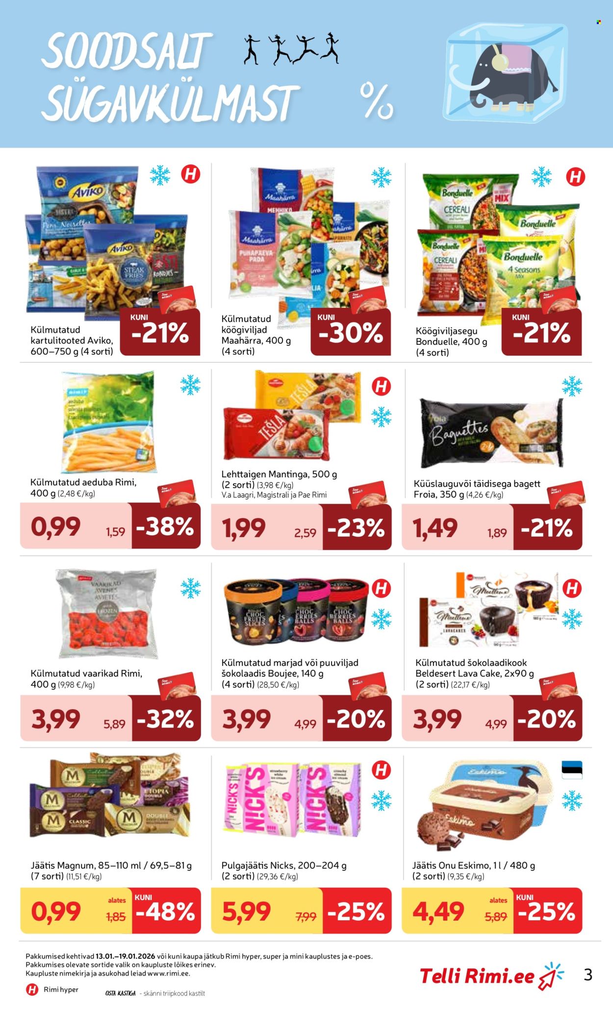 rimi - Rimi kliendileht - Kliendileht (13.01 - 19.01.2026) - page: 3