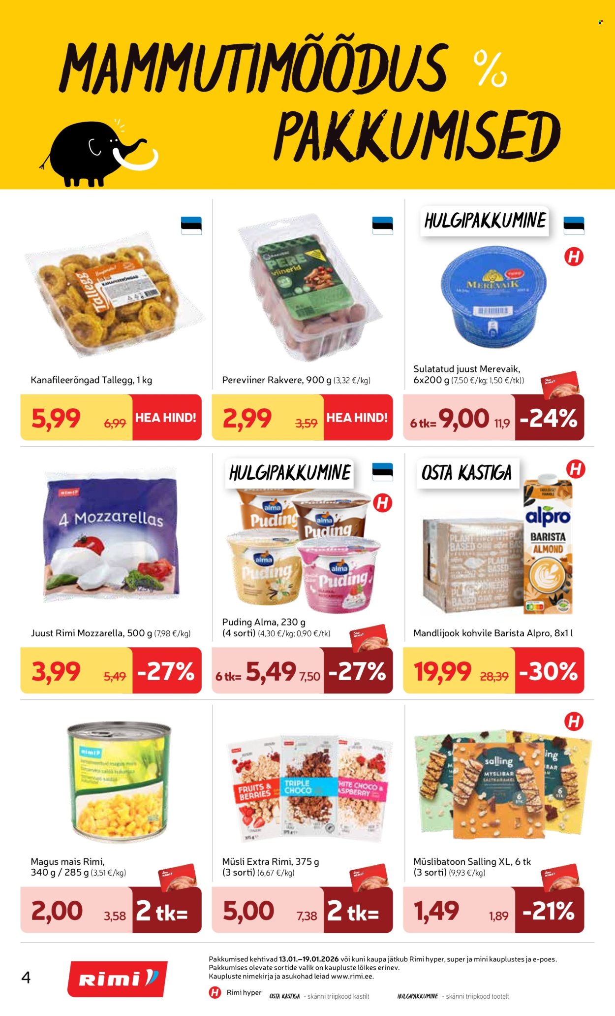 rimi - Rimi kliendileht - Kliendileht (13.01 - 19.01.2026) - page: 4