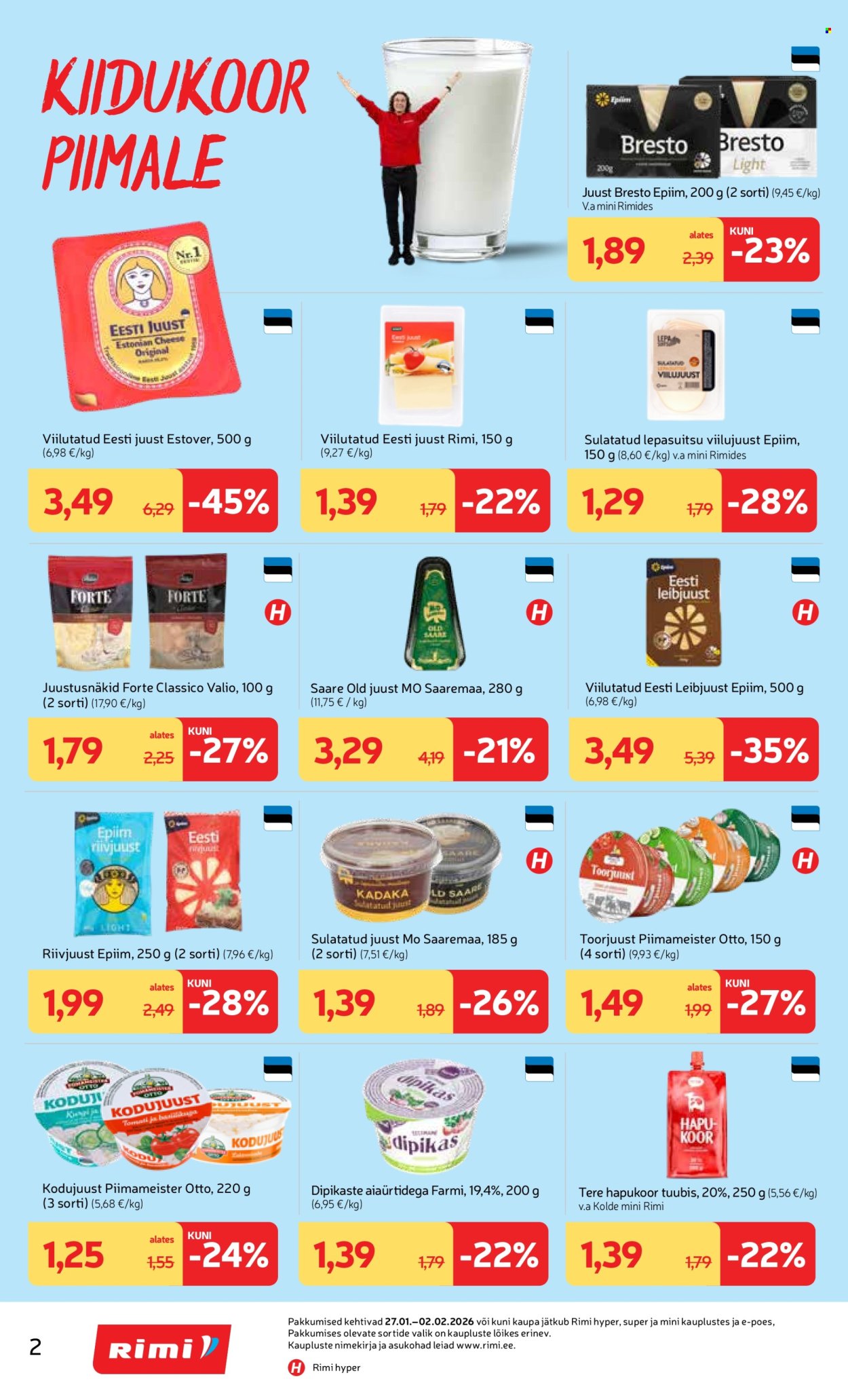 rimi - Rimi kliendileht - Kliendileht (27.01 - 2.02.2026) - page: 2