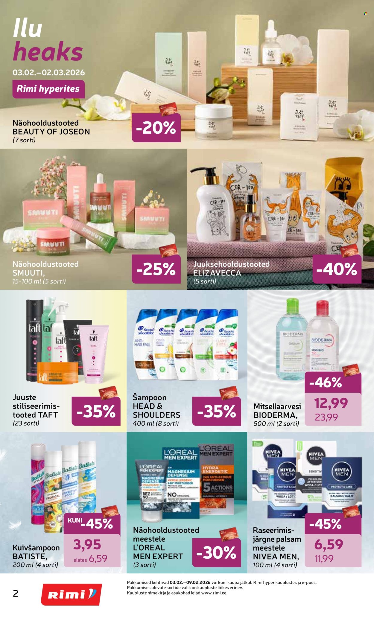 rimi - Rimi kliendileht - Kliendileht (3.02 - 9.02.2026) - page: 2
