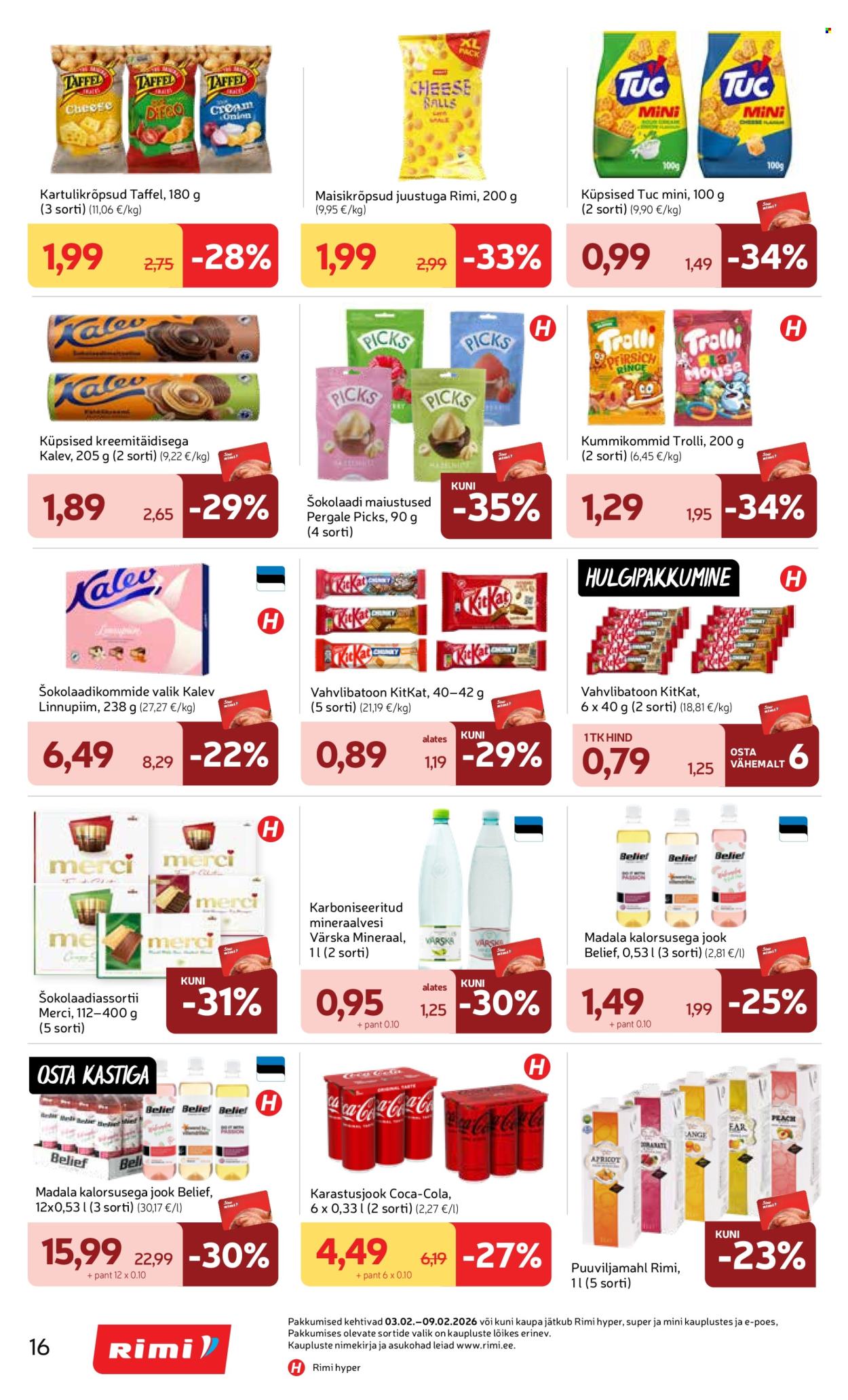 rimi - Rimi kliendileht - Kliendileht (3.02 - 9.02.2026) - page: 16
