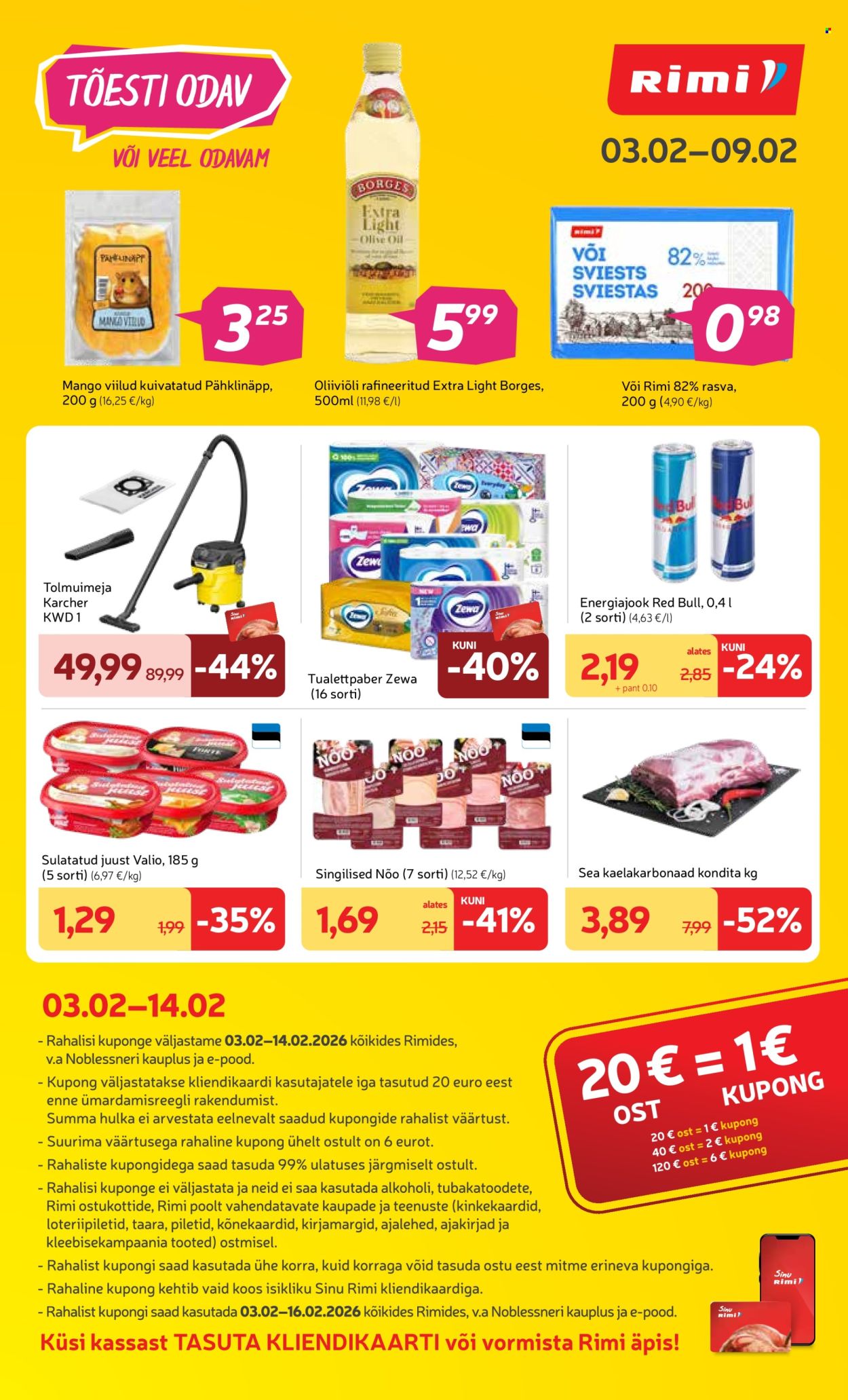 rimi - Rimi kliendileht - Kliendileht (3.02 - 9.02.2026) - page: 20