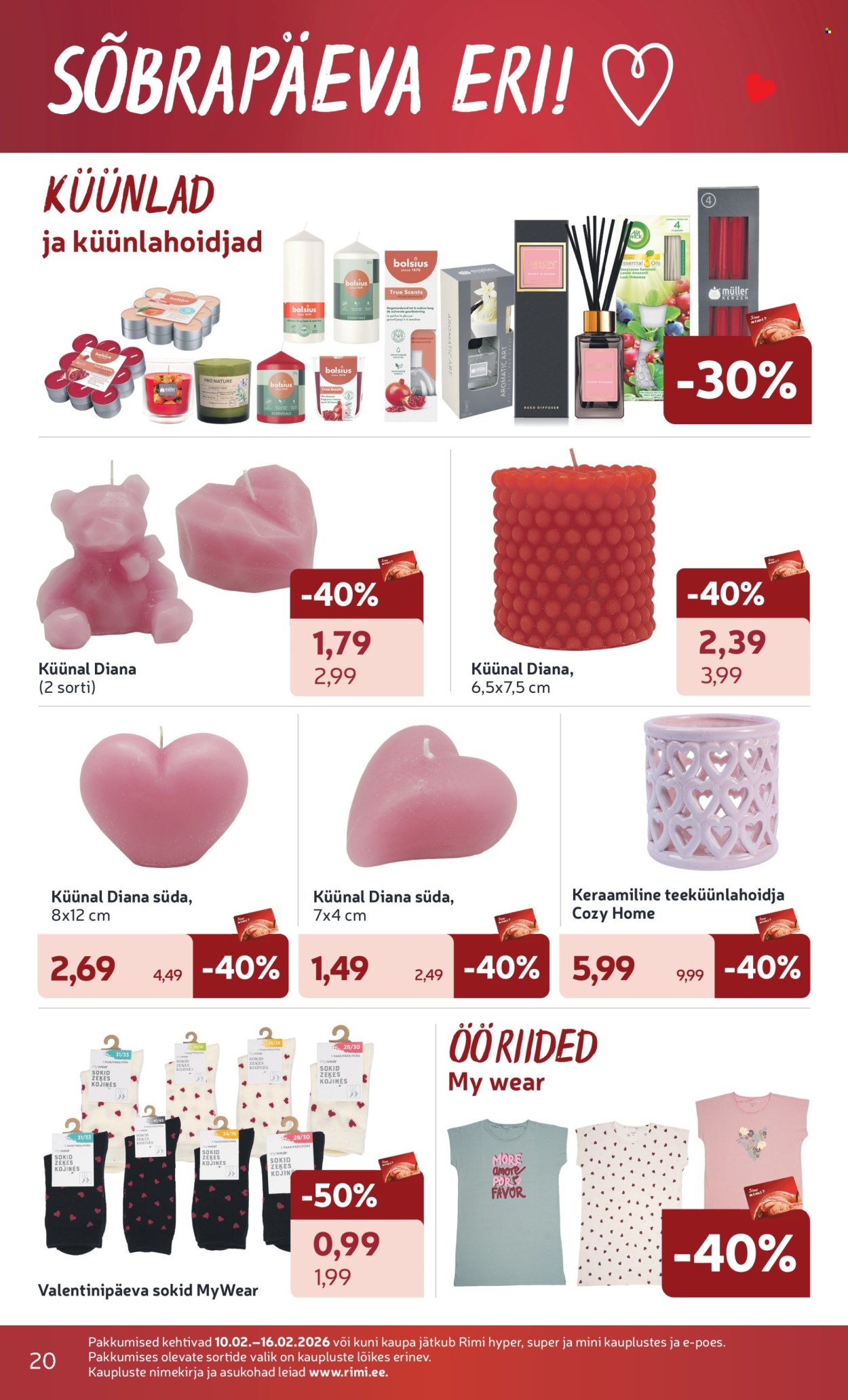 rimi - Rimi kliendileht - Kliendileht (10.02 - 16.02.2026) - page: 20