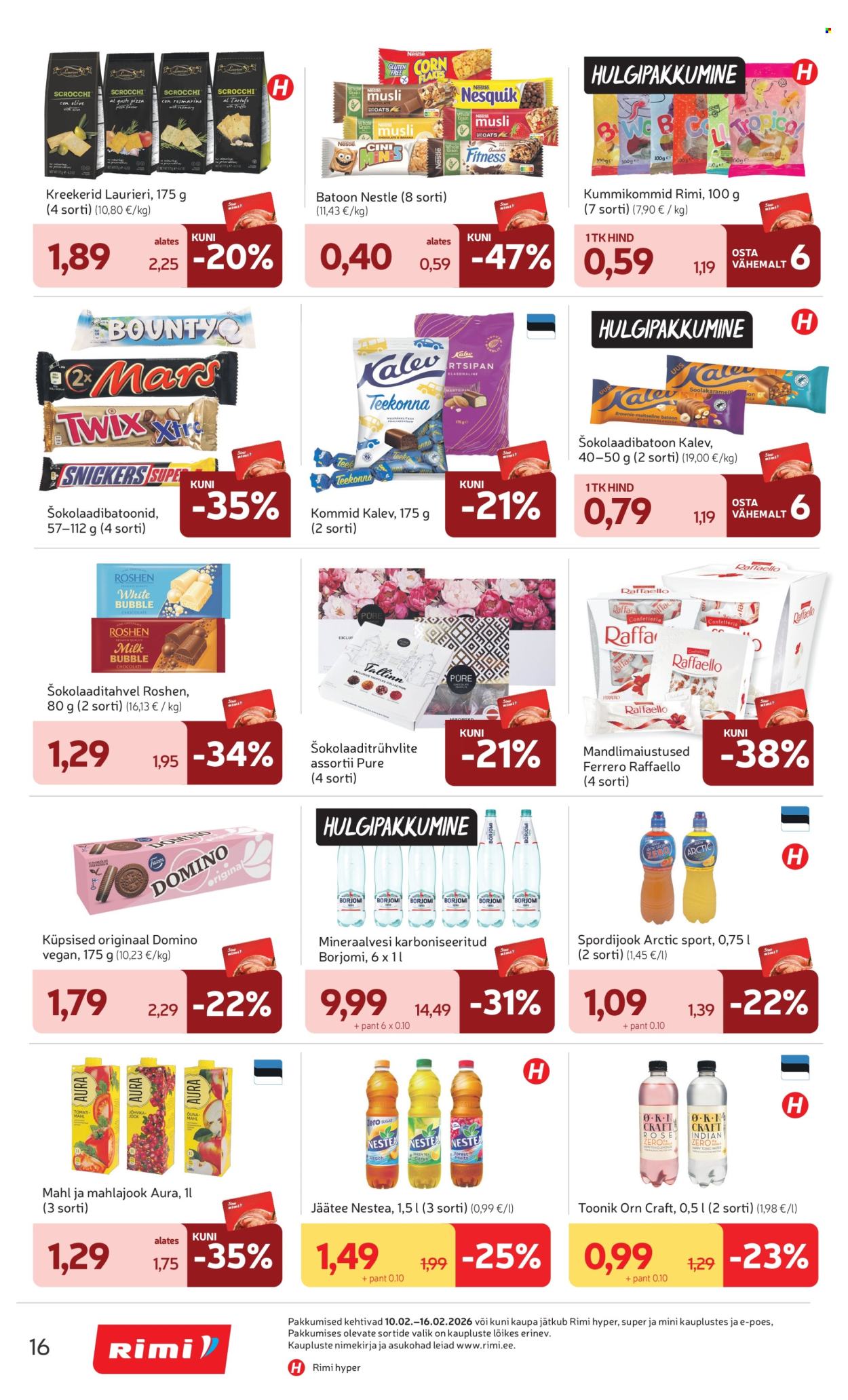rimi - Rimi kliendileht - Kliendileht (10.02 - 16.02.2026) - page: 16