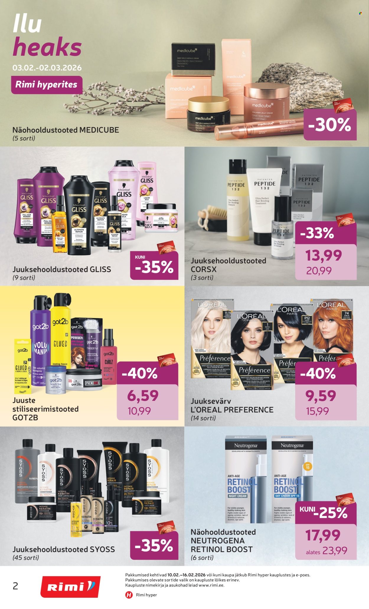 rimi - Rimi kliendileht - Kliendileht (10.02 - 16.02.2026) - page: 2