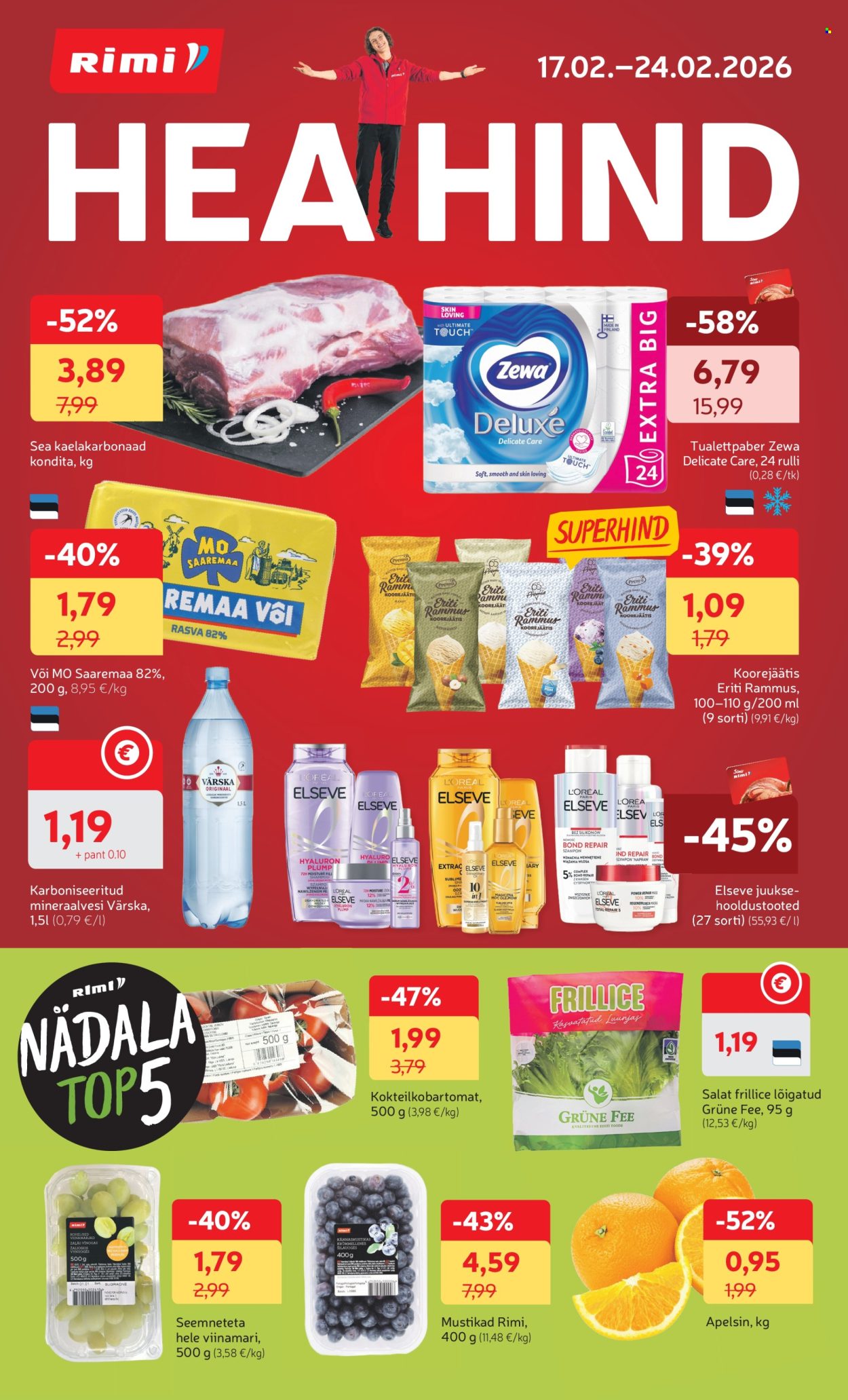 rimi - Rimi kliendileht - Kliendileht (17.02 - 23.02.2026)