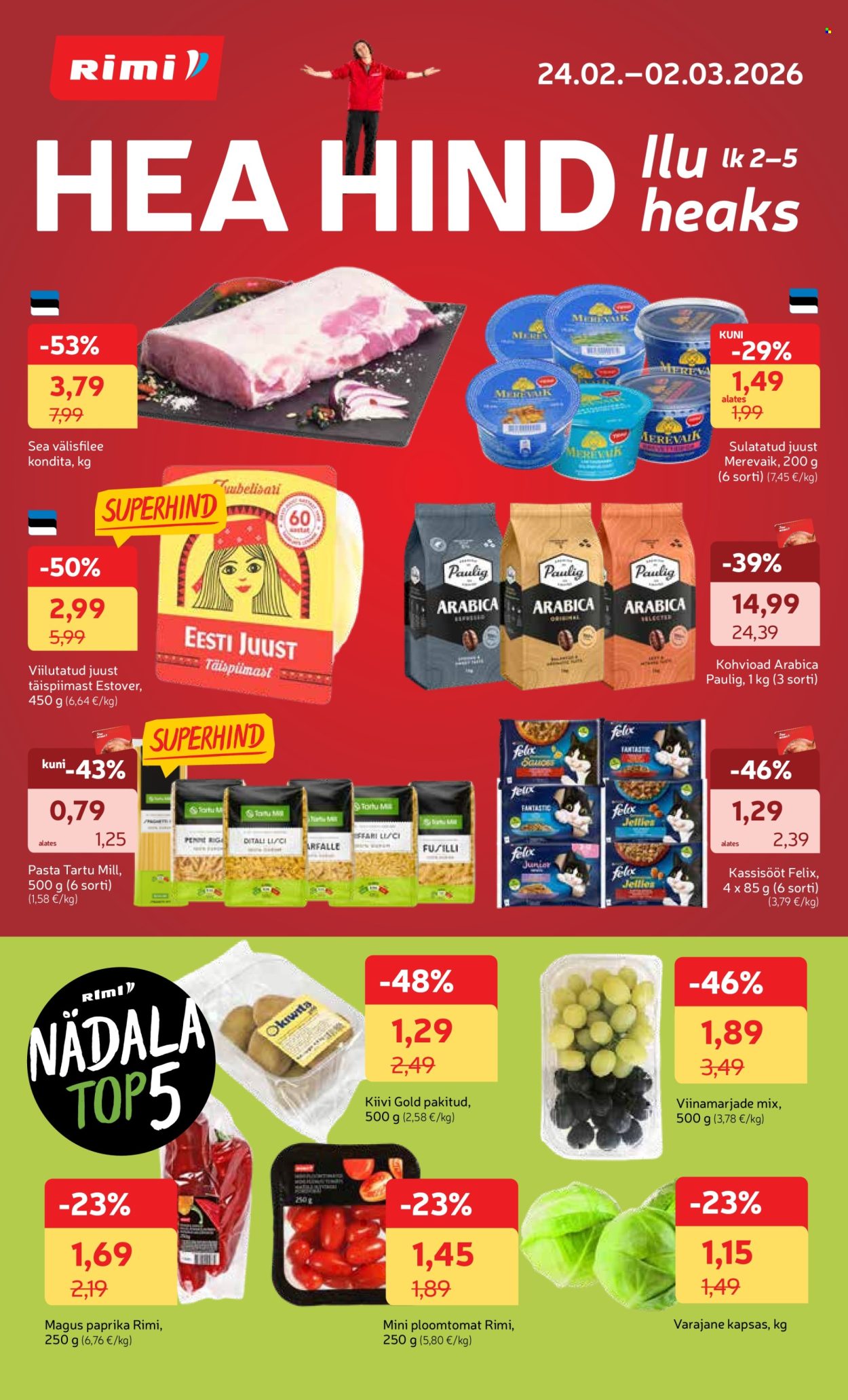rimi - Rimi kliendileht - Kliendileht (24.02 - 3.03.2026)