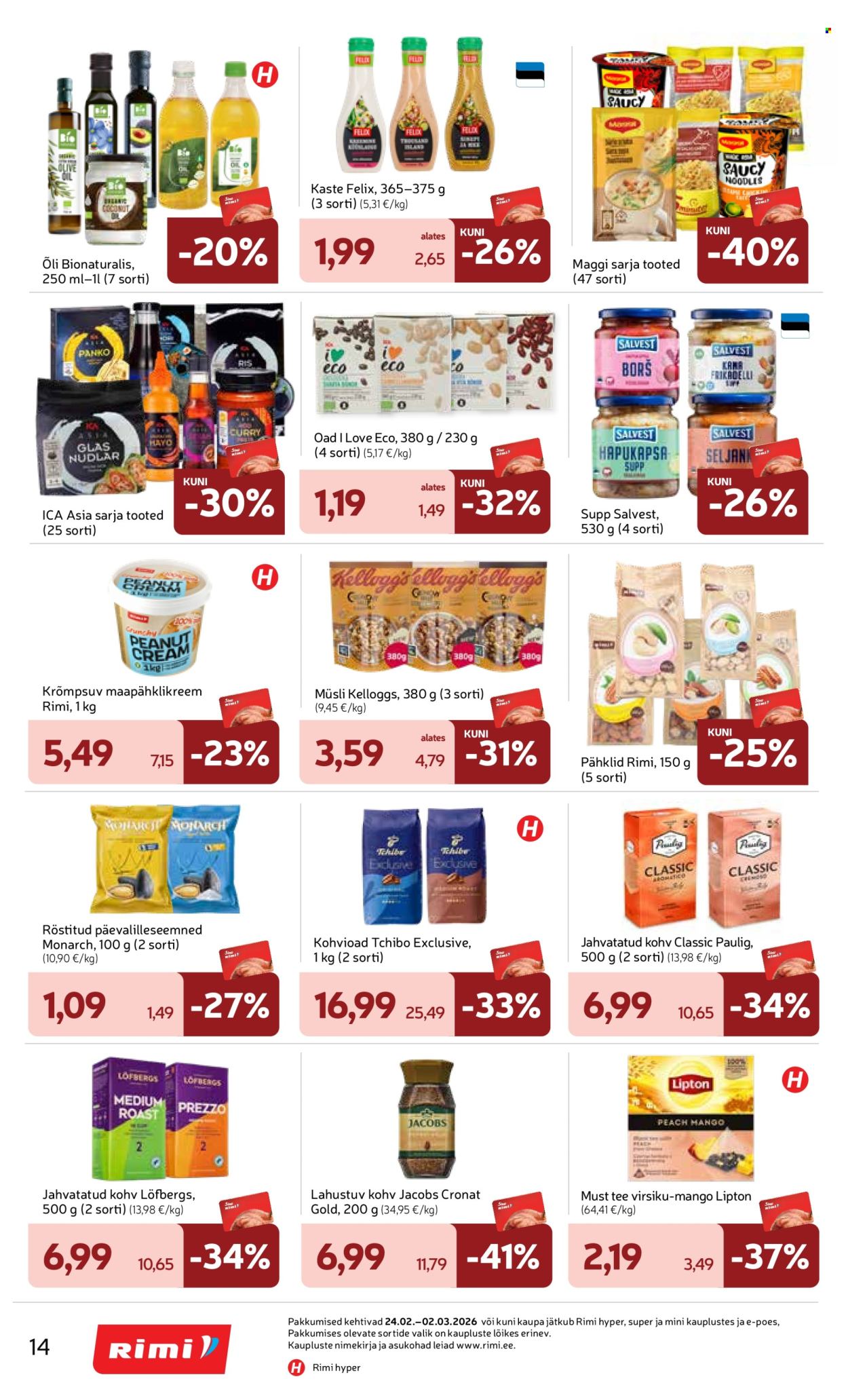 rimi - Rimi kliendileht - Kliendileht (24.02 - 3.03.2026) - page: 14