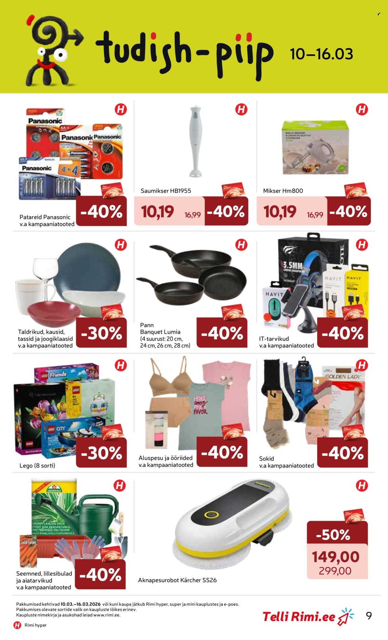 rimi - Rimi kliendileht - Kliendileht (10.03 - 16.03.2026) - page: 9