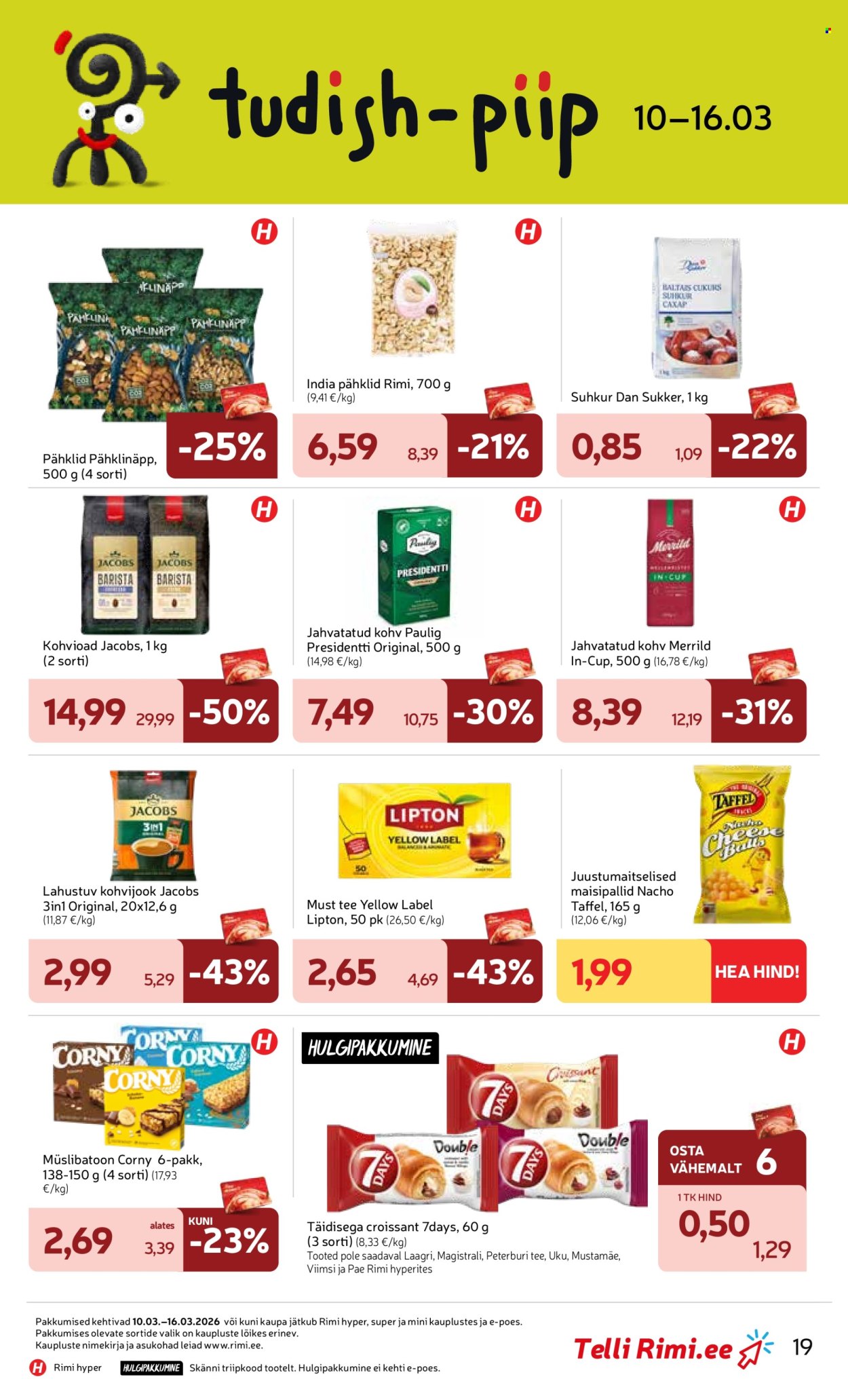 rimi - Rimi kliendileht - Kliendileht (10.03 - 16.03.2026) - page: 19