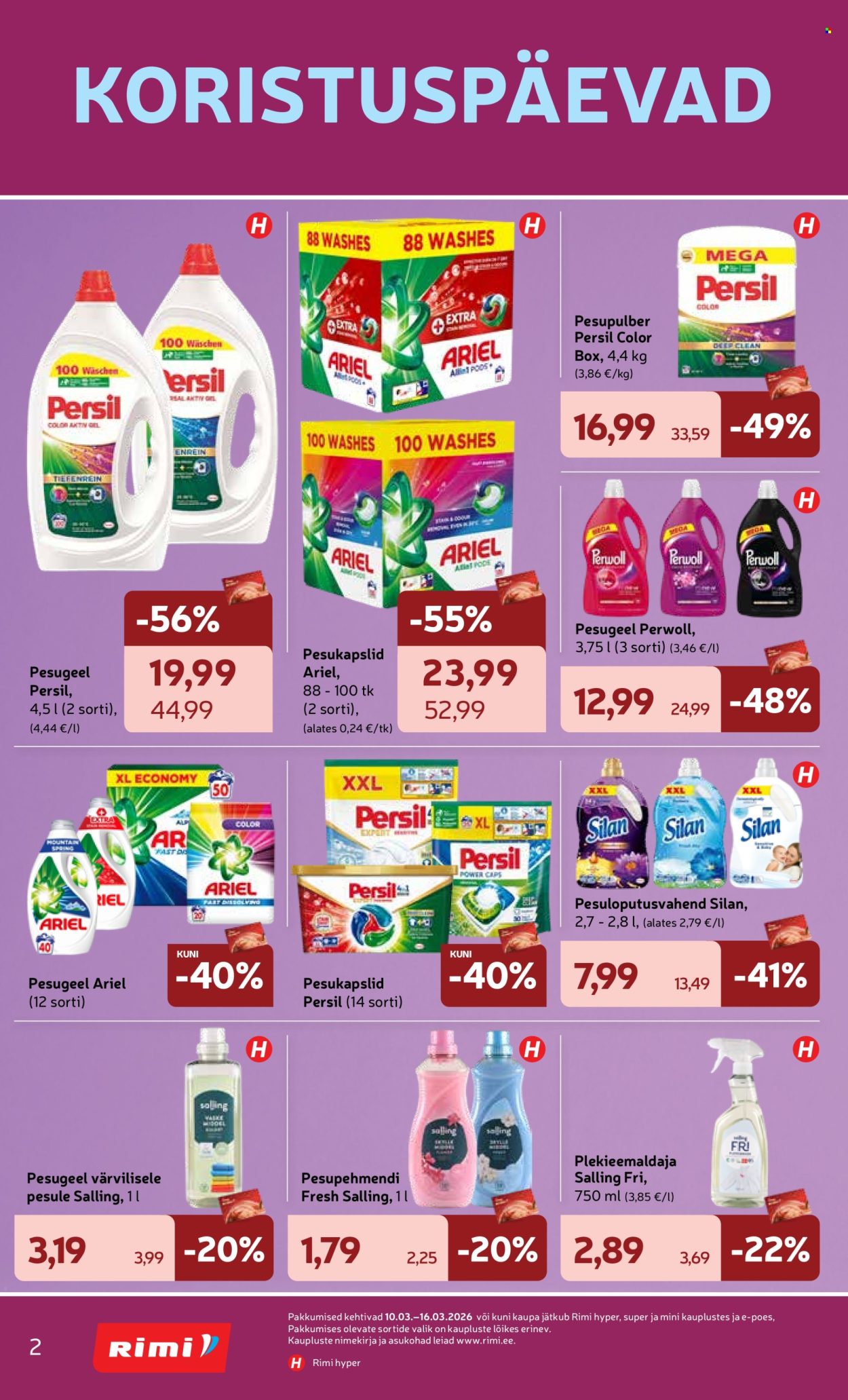 rimi - Rimi kliendileht - Kliendileht (10.03 - 16.03.2026) - page: 2