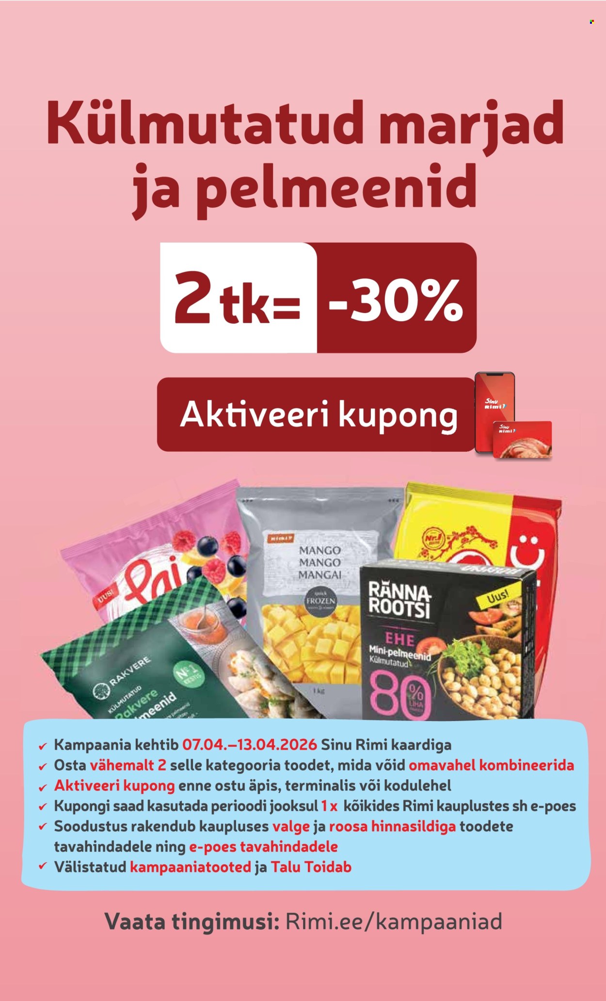 rimi - Rimi kliendileht - Kliendileht (7.04 - 13.04.2026) - page: 18