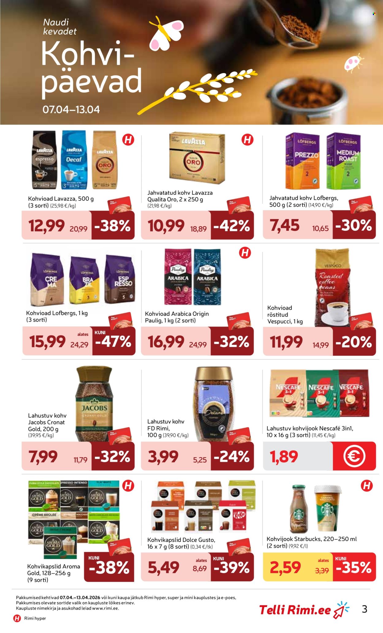 rimi - Rimi kliendileht - Kliendileht (7.04 - 13.04.2026) - page: 3