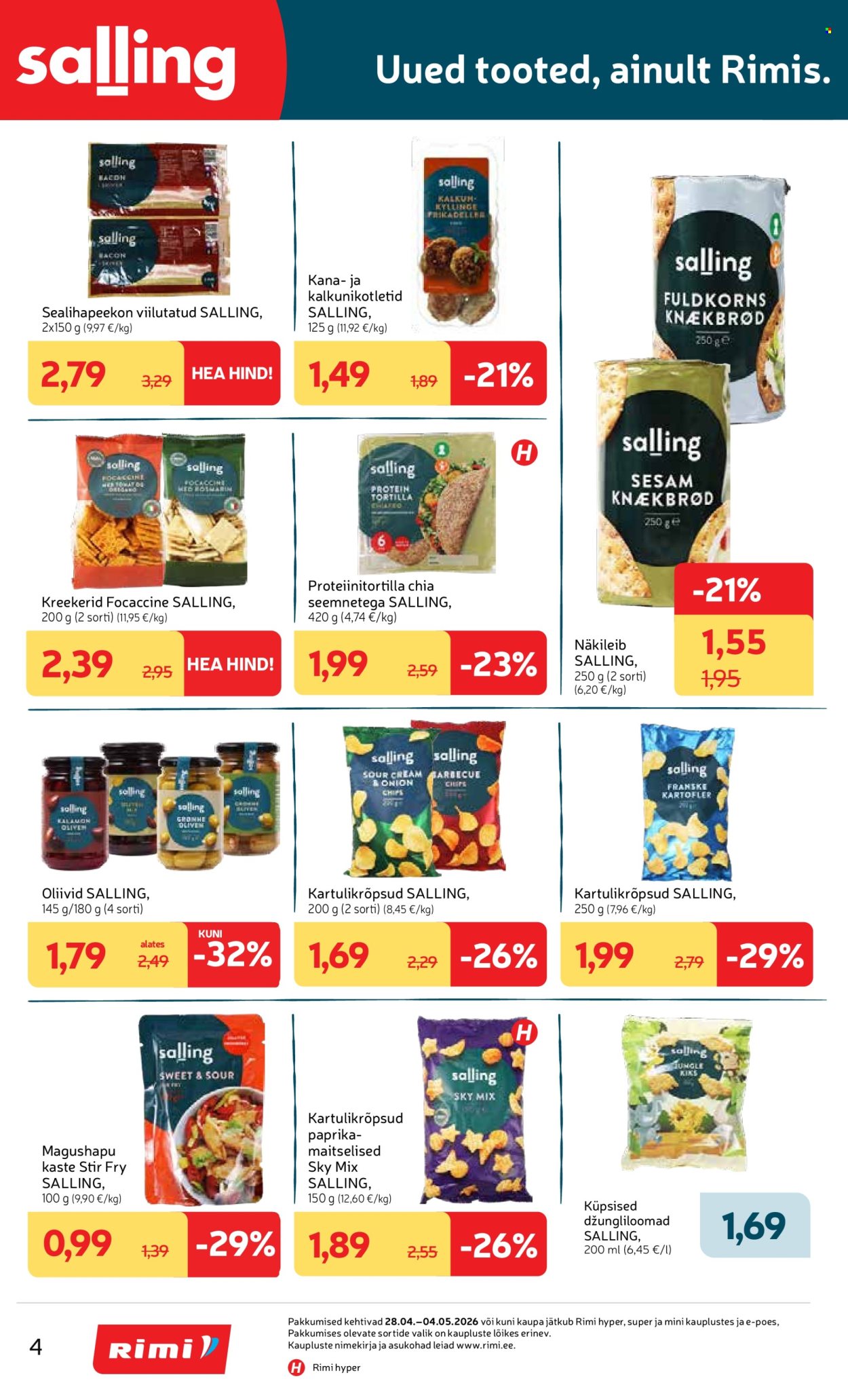 rimi - Rimi kliendileht - Kliendileht (28.04 - 4.05.2026) - page: 4