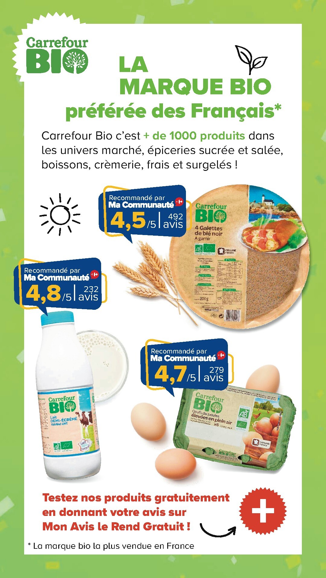 carrefour - Current Carrefour - Découvrez La Marque Bio leaflet valid from du mardi 02/06/2026 to du dimanche 28/06/2026 - page: 8