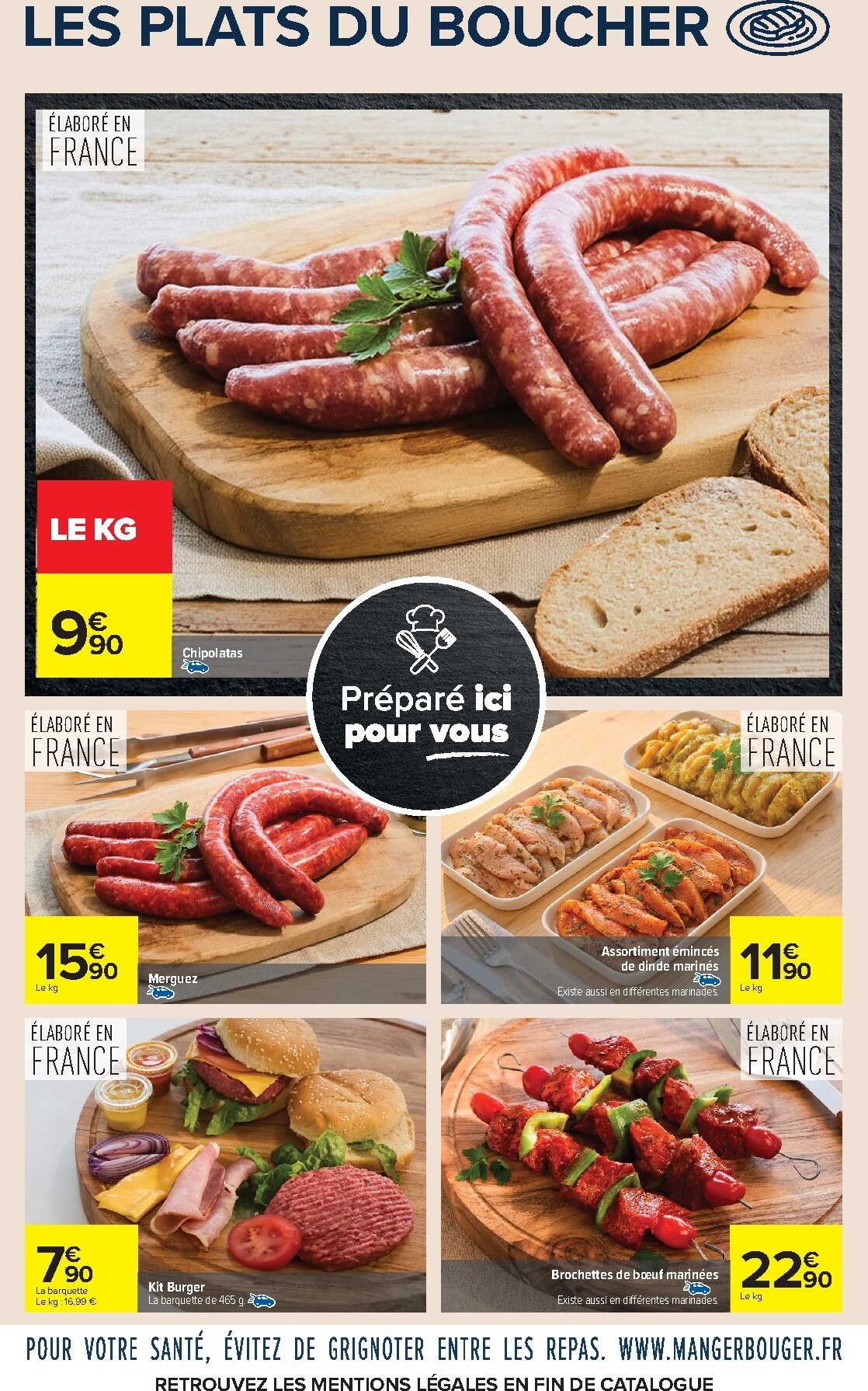 carrefour - Flyer Carrefour - Préparé Ici Pour Vous pour la semaine prochaine du du mardi 09/06/2026 au du lundi 22/06/2026 - page: 6