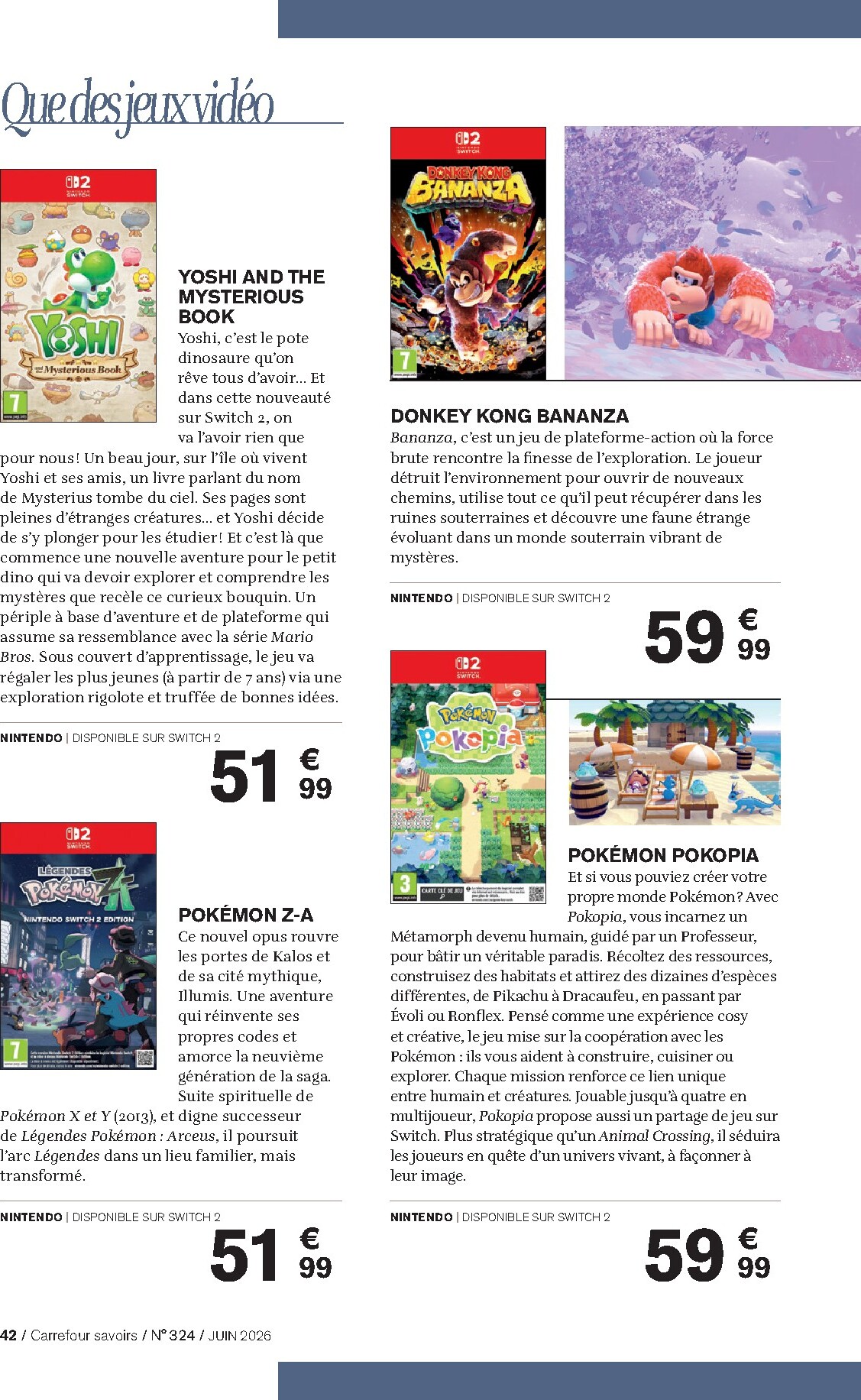 carrefour - Current Carrefour - A Chacun sa Culture leaflet valid from du lundi 01/06/2026 to du mardi 30/06/2026 - page: 42