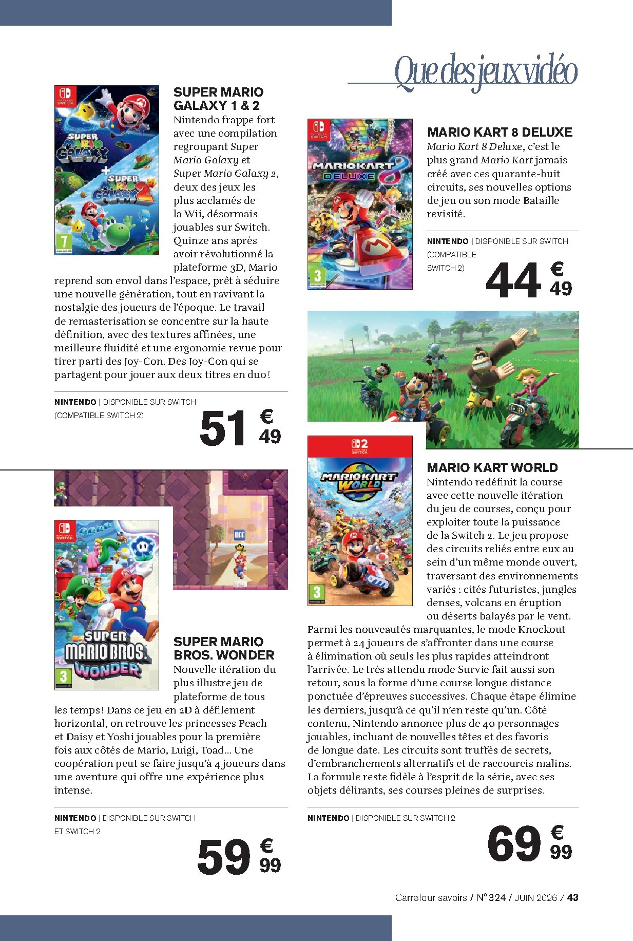 carrefour - Current Carrefour - A Chacun sa Culture leaflet valid from du lundi 01/06/2026 to du mardi 30/06/2026 - page: 43