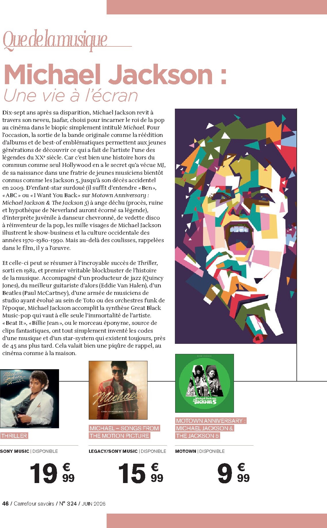 carrefour - Current Carrefour - A Chacun sa Culture leaflet valid from du lundi 01/06/2026 to du mardi 30/06/2026 - page: 46