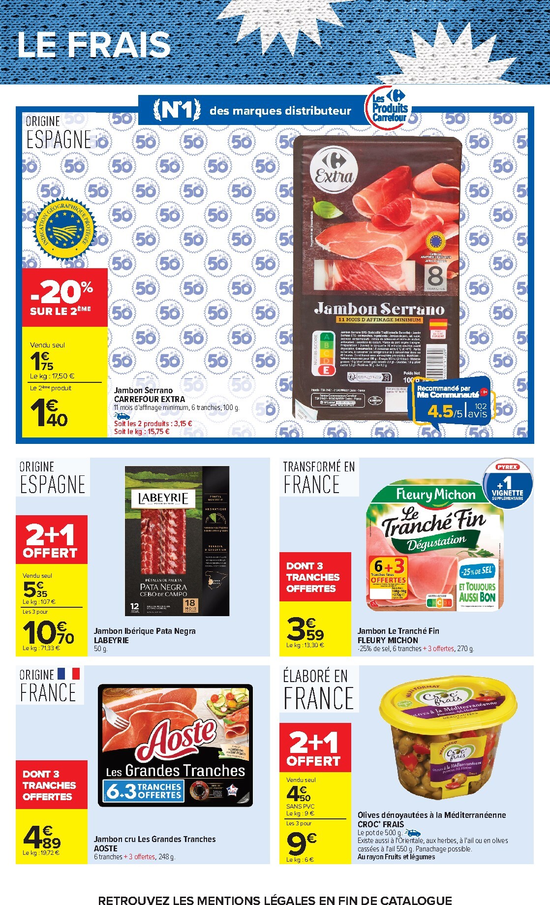 carrefour - Flyer Carrefour pour la semaine prochaine du du mardi 09/06/2026 au du lundi 22/06/2026 - page: 57