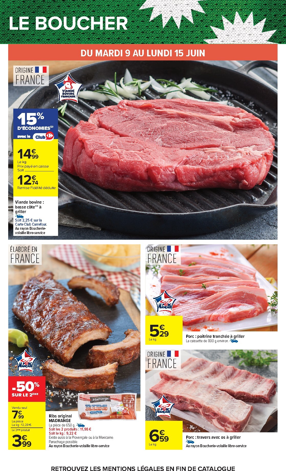 carrefour - Flyer Carrefour pour la semaine prochaine du du mardi 09/06/2026 au du lundi 22/06/2026 - page: 45