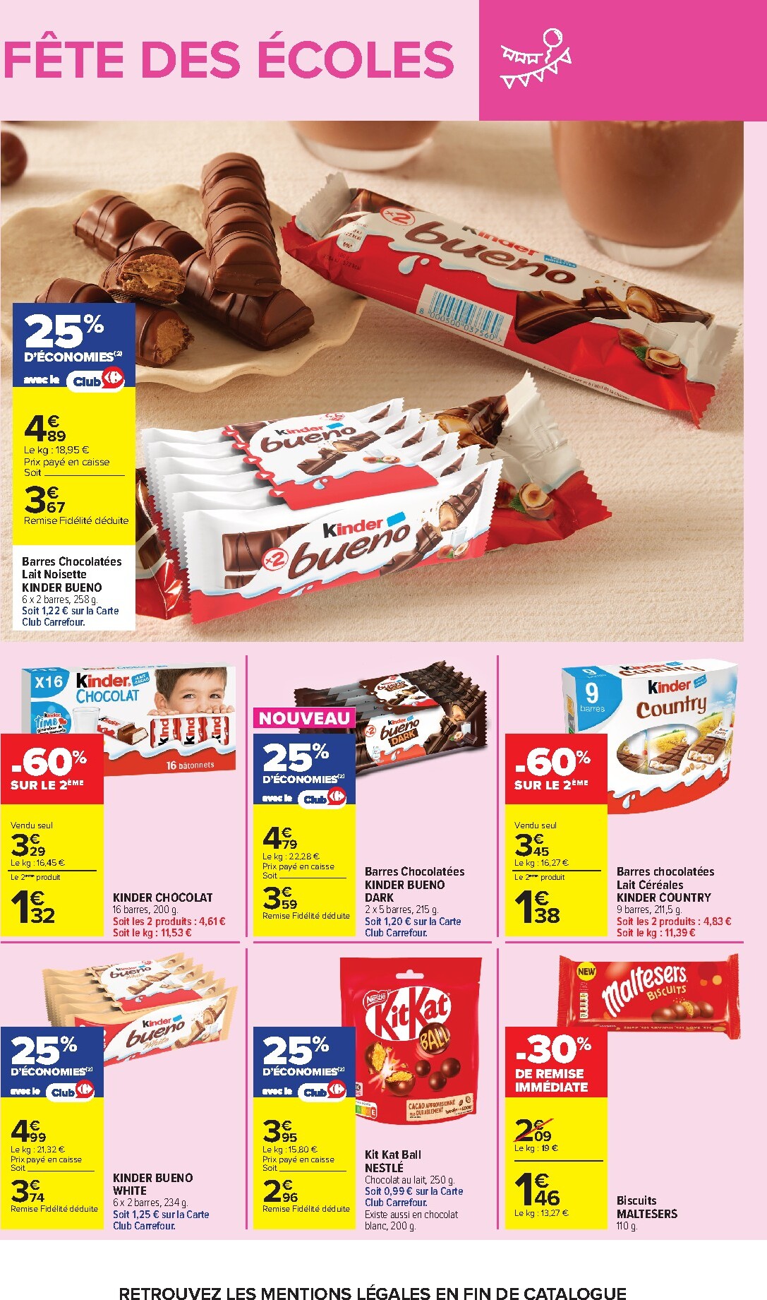 carrefour - Flyer Carrefour pour la semaine prochaine du du mardi 09/06/2026 au du lundi 22/06/2026 - page: 66