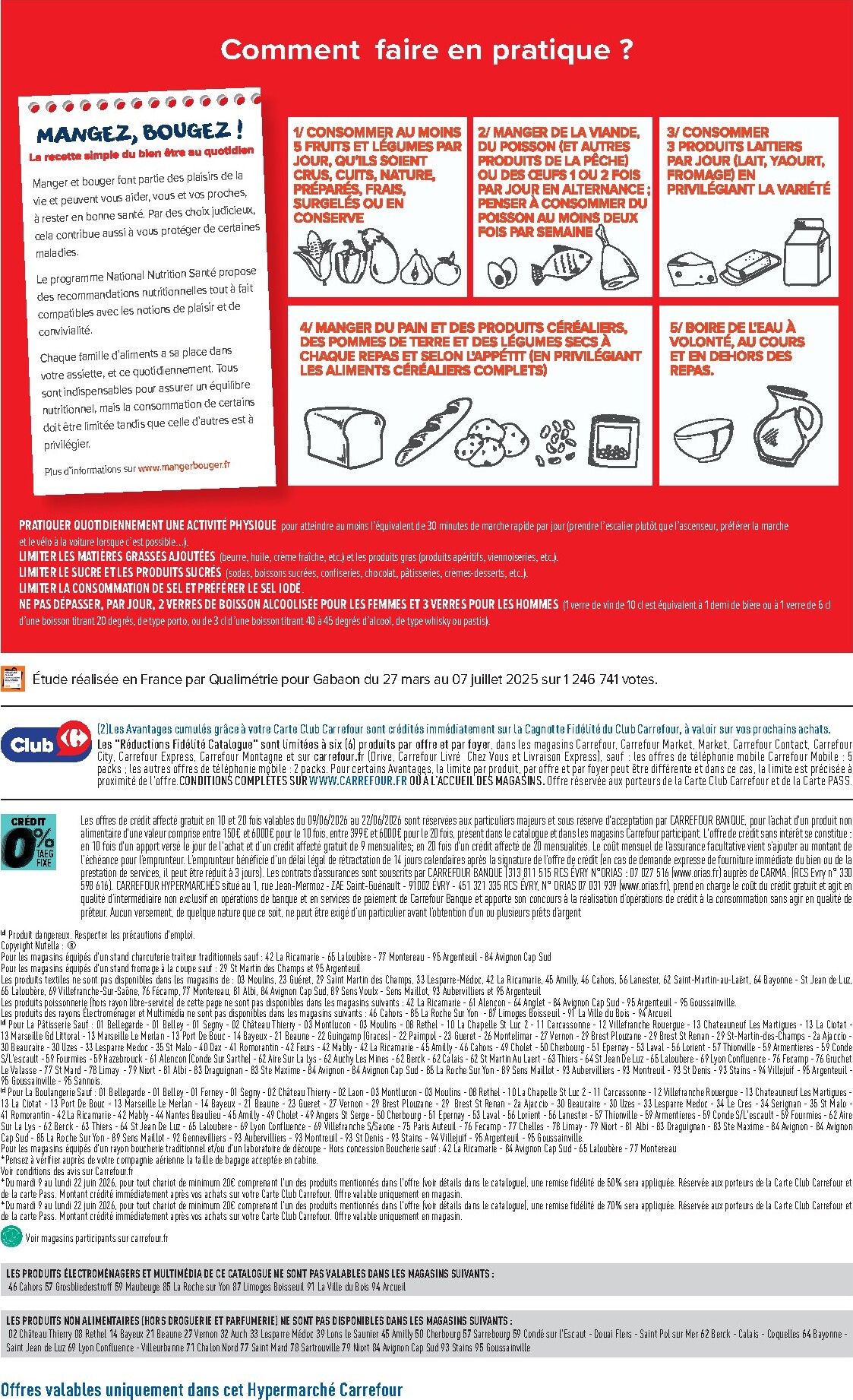 carrefour - Flyer Carrefour pour la semaine prochaine du du mardi 09/06/2026 au du lundi 22/06/2026 - page: 109
