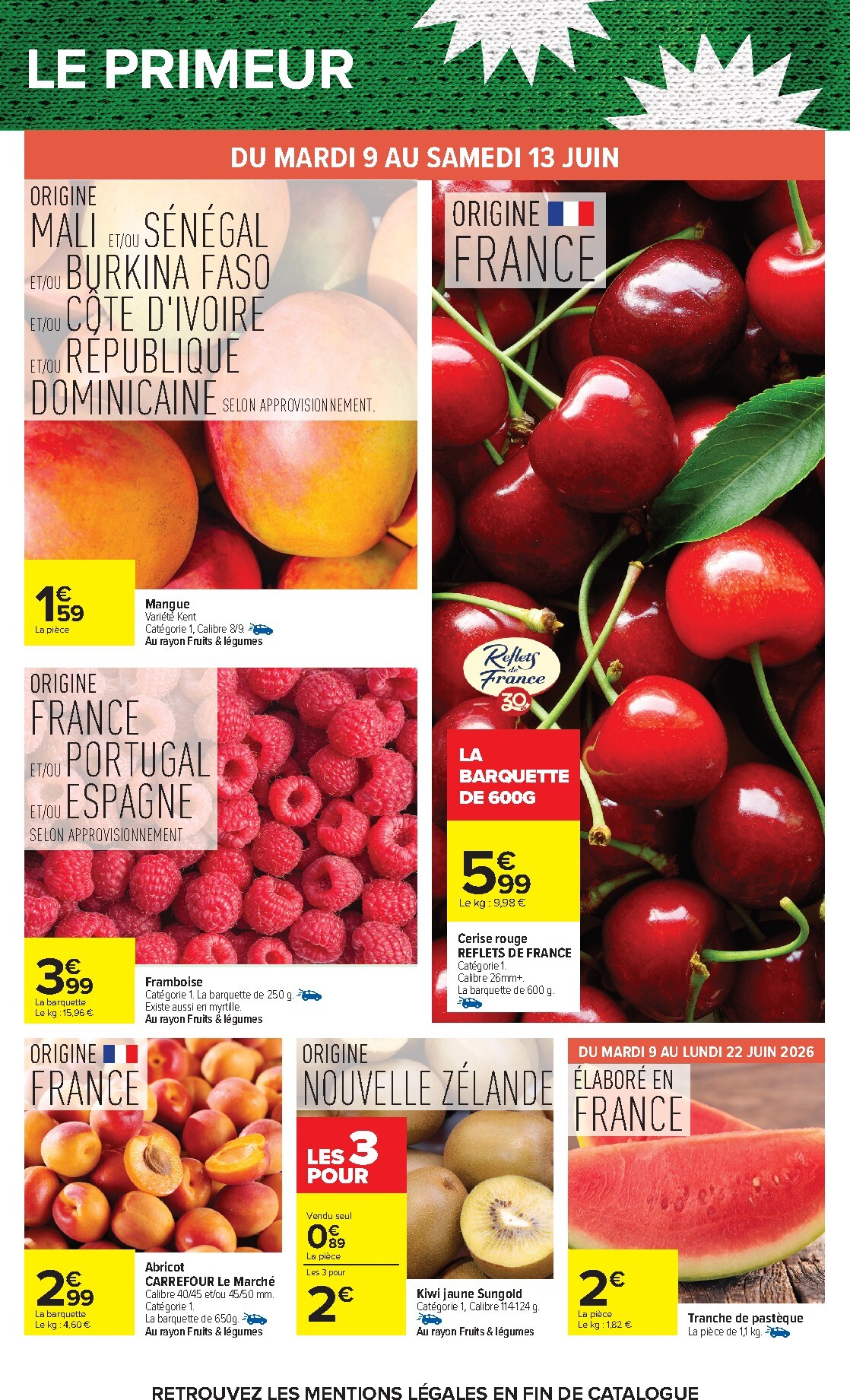 carrefour - Flyer Carrefour pour la semaine prochaine du du mardi 09/06/2026 au du lundi 22/06/2026 - page: 50