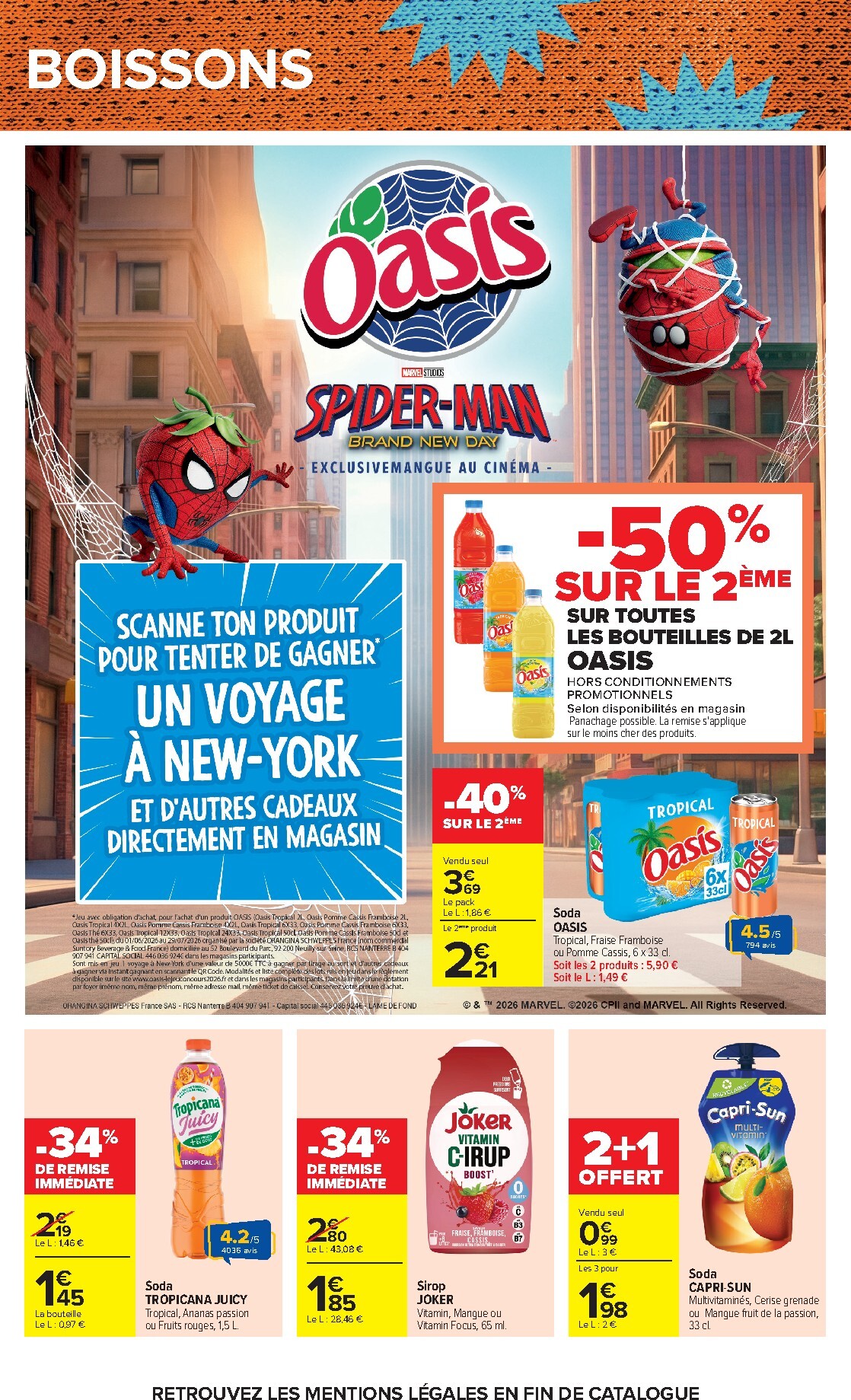 carrefour - Flyer Carrefour pour la semaine prochaine du du mardi 16/06/2026 au du lundi 29/06/2026 - page: 47