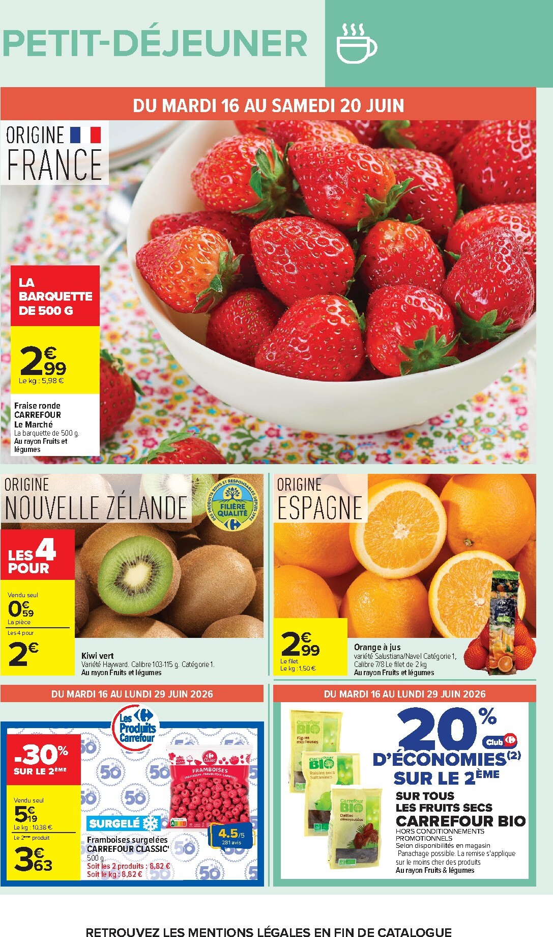 carrefour - Flyer Carrefour pour la semaine prochaine du du mardi 16/06/2026 au du lundi 29/06/2026 - page: 19