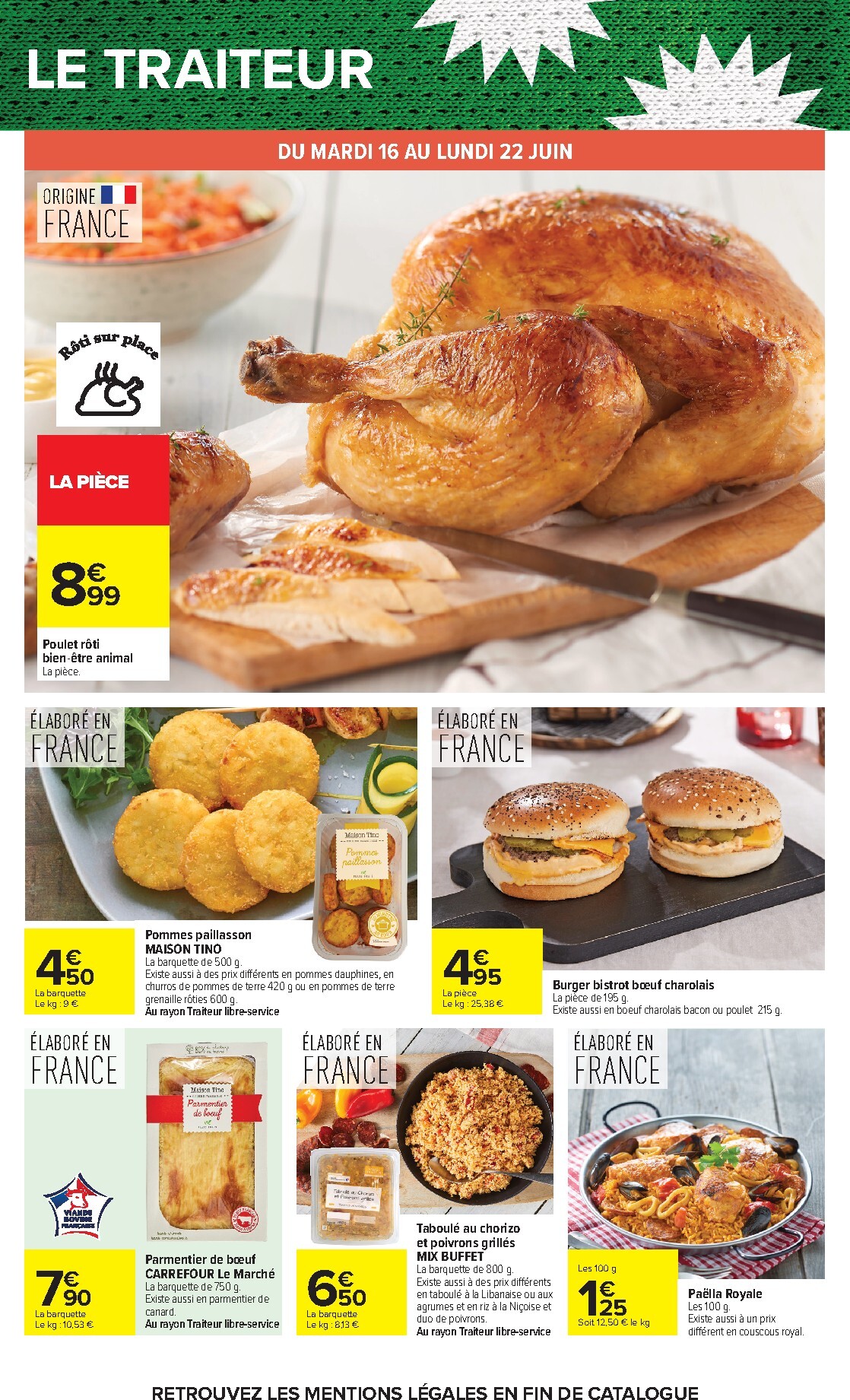 carrefour - Flyer Carrefour pour la semaine prochaine du du mardi 16/06/2026 au du lundi 29/06/2026 - page: 30