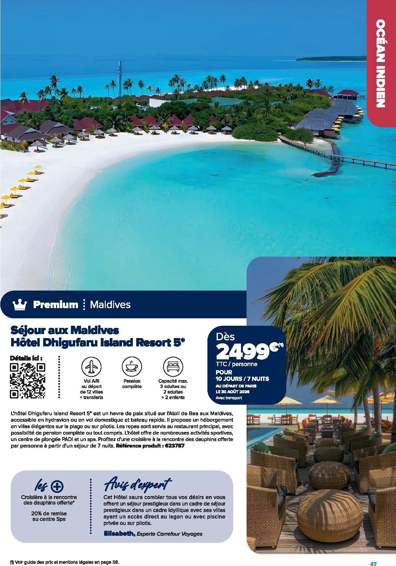 carrefour - Current Carrefour - Voyagez leaflet valid from de jeudi 01/01/2026 to du mardi 30/06/2026 - page: 47