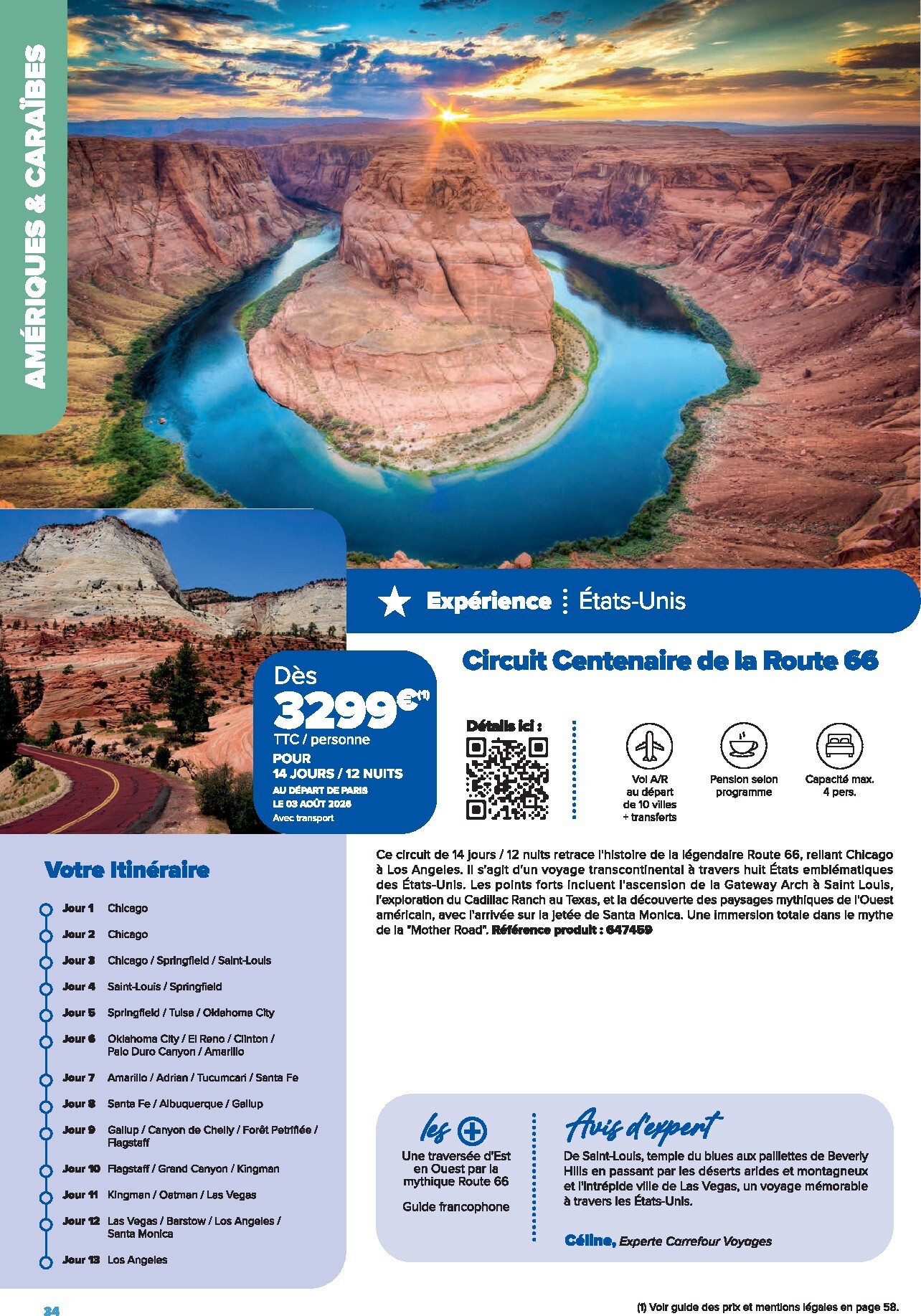 carrefour - Current Carrefour - Voyagez leaflet valid from de jeudi 01/01/2026 to du mardi 30/06/2026 - page: 34