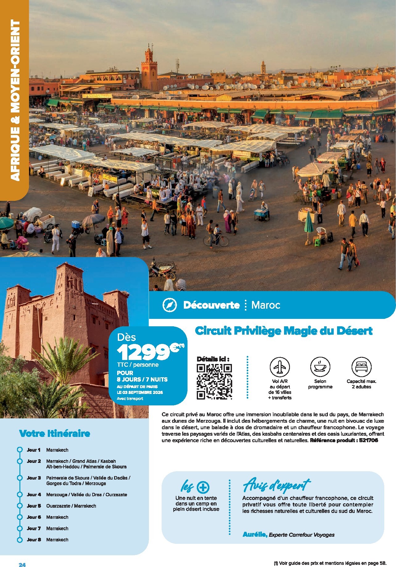 carrefour - Current Carrefour - Voyagez leaflet valid from de jeudi 01/01/2026 to du mardi 30/06/2026 - page: 24