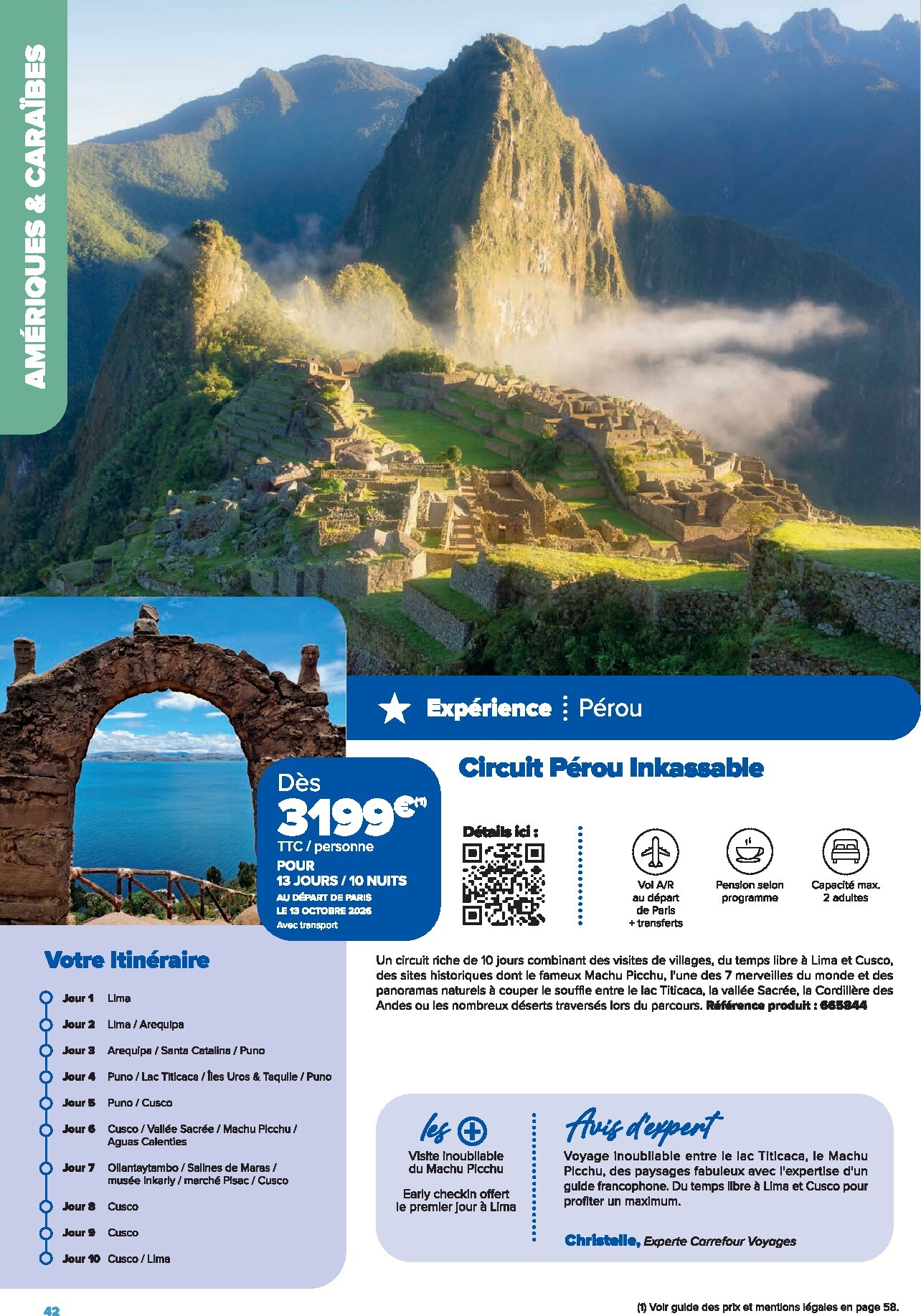 carrefour - Current Carrefour - Voyagez leaflet valid from de jeudi 01/01/2026 to du mardi 30/06/2026 - page: 42