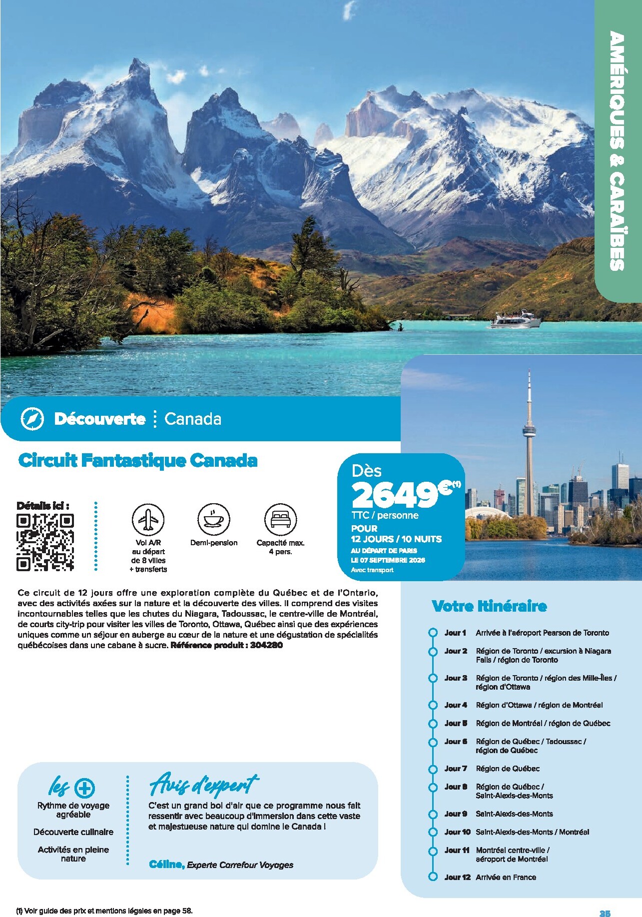 carrefour - Current Carrefour - Voyagez leaflet valid from de jeudi 01/01/2026 to du mardi 30/06/2026 - page: 35