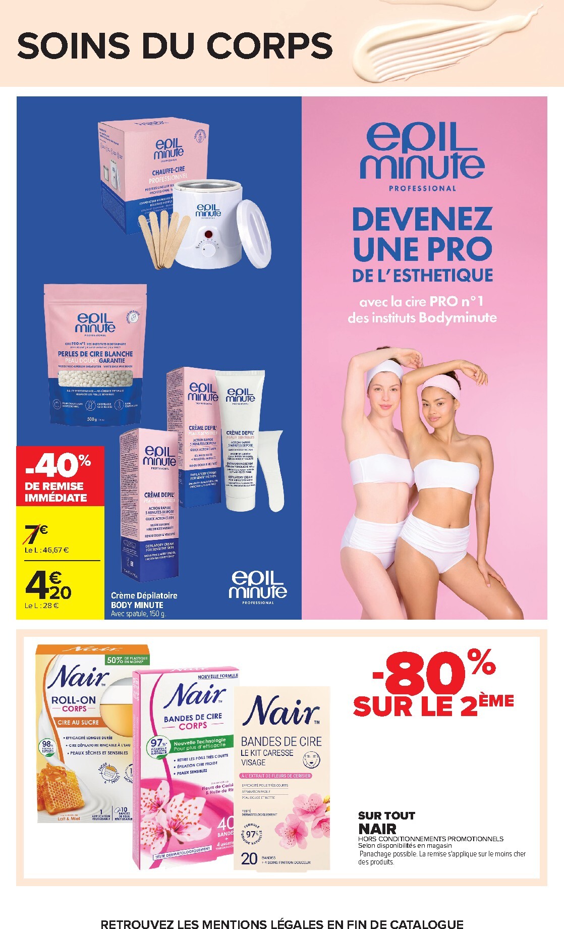 carrefour - Flyer Carrefour - Toutes en beauté ! pour la semaine prochaine du du mardi 23/06/2026 au du lundi 06/07/2026 - page: 46