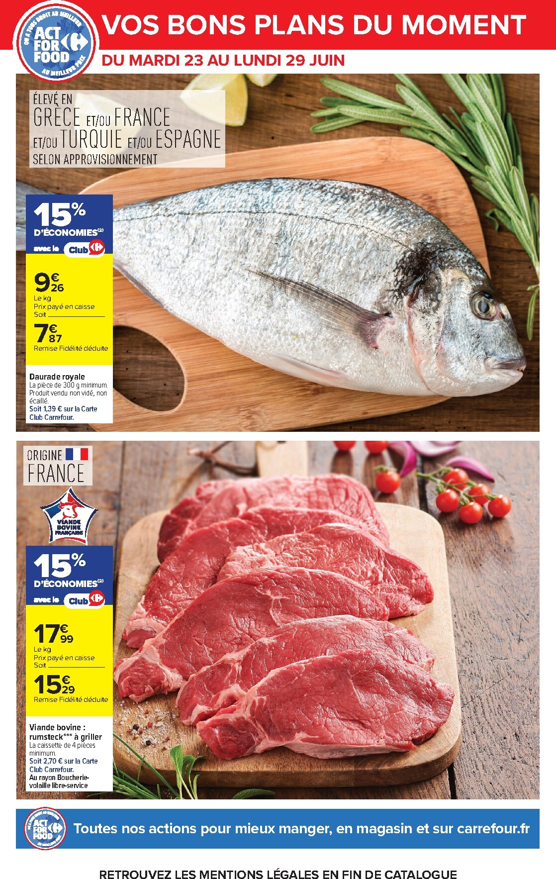 carrefour - Flyer Carrefour - Pique-Nique pour la semaine prochaine du du mardi 23/06/2026 au du lundi 06/07/2026 - page: 29