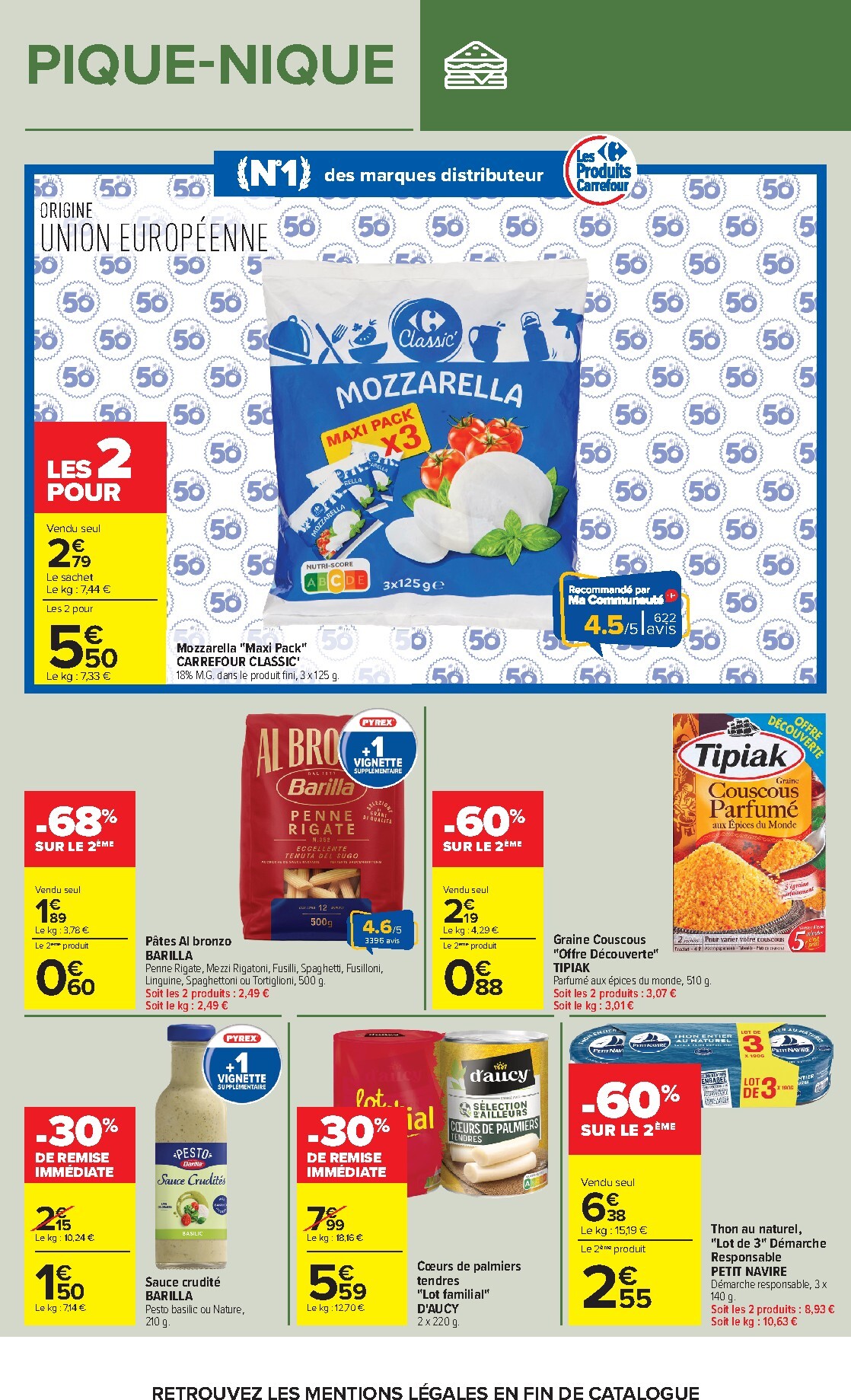 carrefour - Flyer Carrefour - Pique-Nique pour la semaine prochaine du du mardi 23/06/2026 au du lundi 06/07/2026 - page: 21