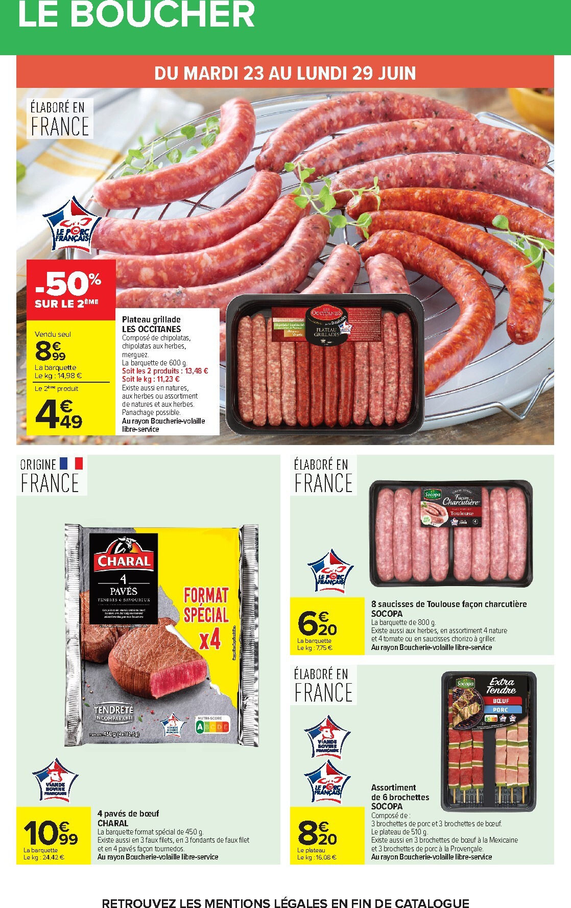 carrefour - Flyer Carrefour - Pique-Nique pour la semaine prochaine du du mardi 23/06/2026 au du lundi 06/07/2026 - page: 30