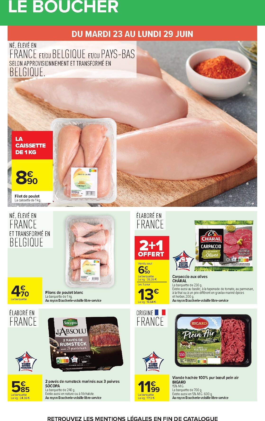 carrefour - Flyer Carrefour - Pique-Nique pour la semaine prochaine du du mardi 23/06/2026 au du lundi 06/07/2026 - page: 31